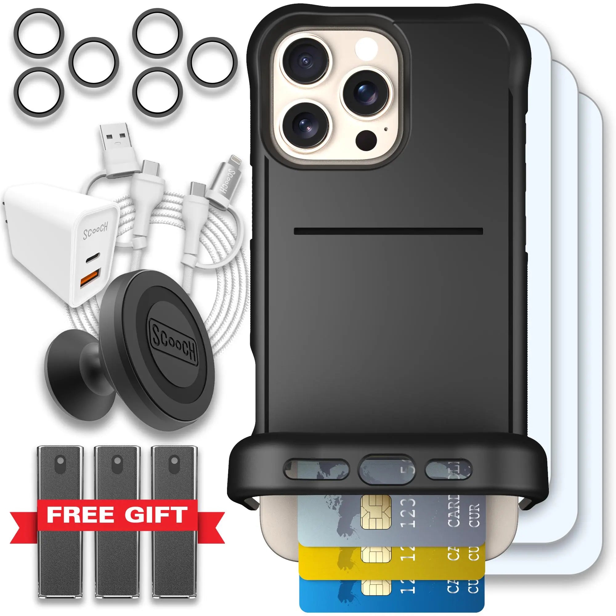 Scooch-Wingmate Ultimate Bundle for iPhone 16 Pro Max-