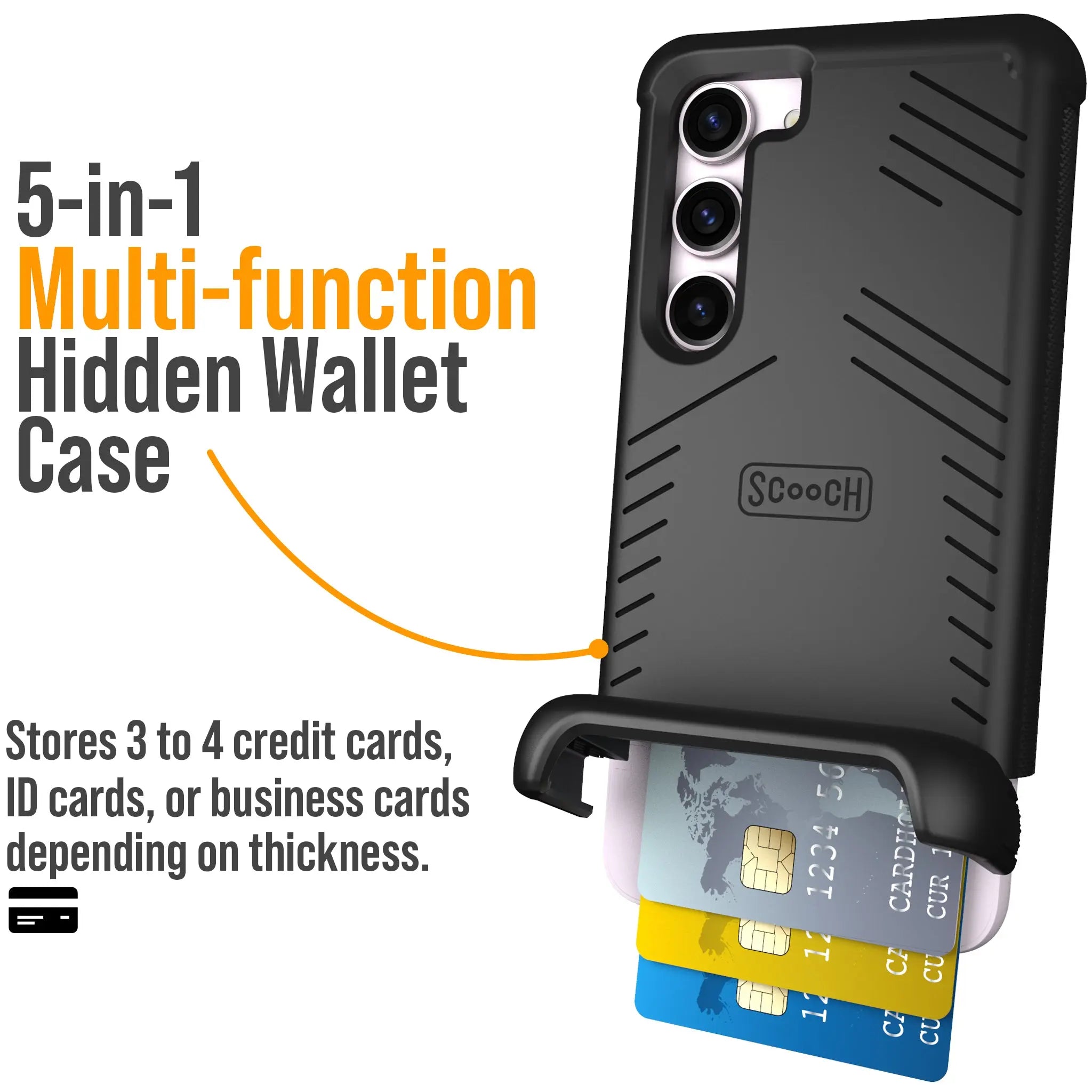 Samsung Galaxy S23 Wallet Case with Credit Card Holder Wingmate