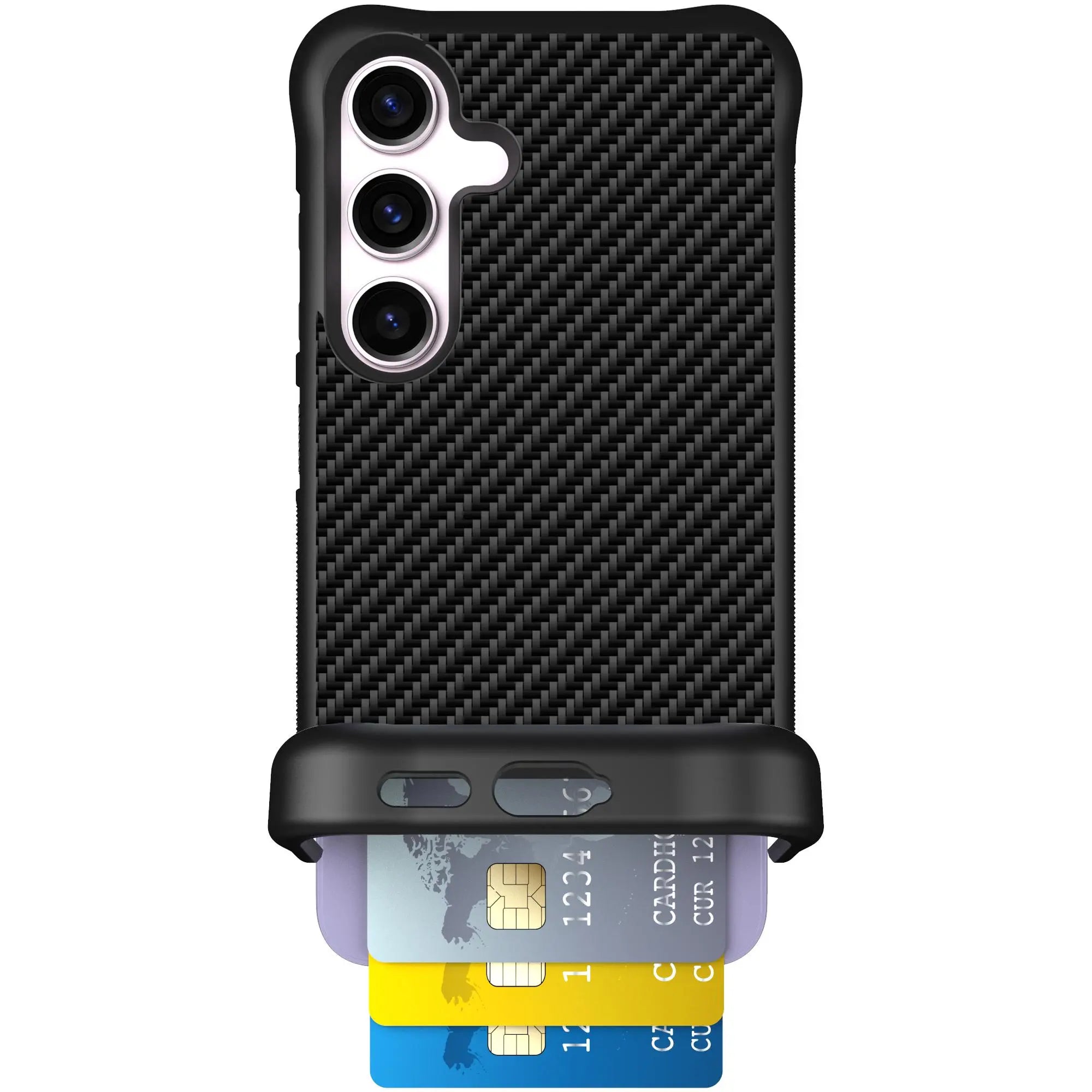 Scooch-Wingmate for Samsung Galaxy S24-Carbon-Fiber