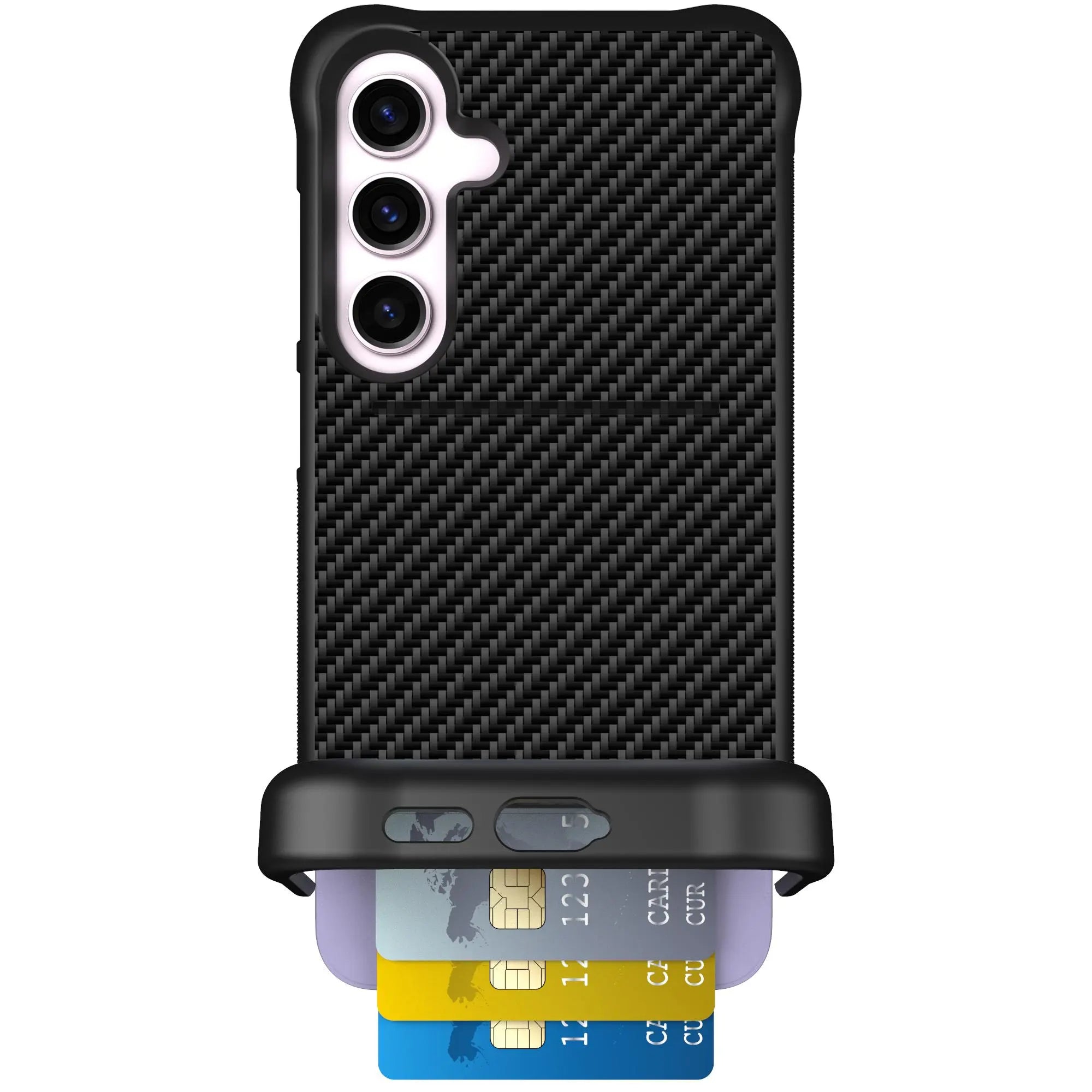 Scooch-Wingmate for Samsung Galaxy S24+-Carbon-Fiber