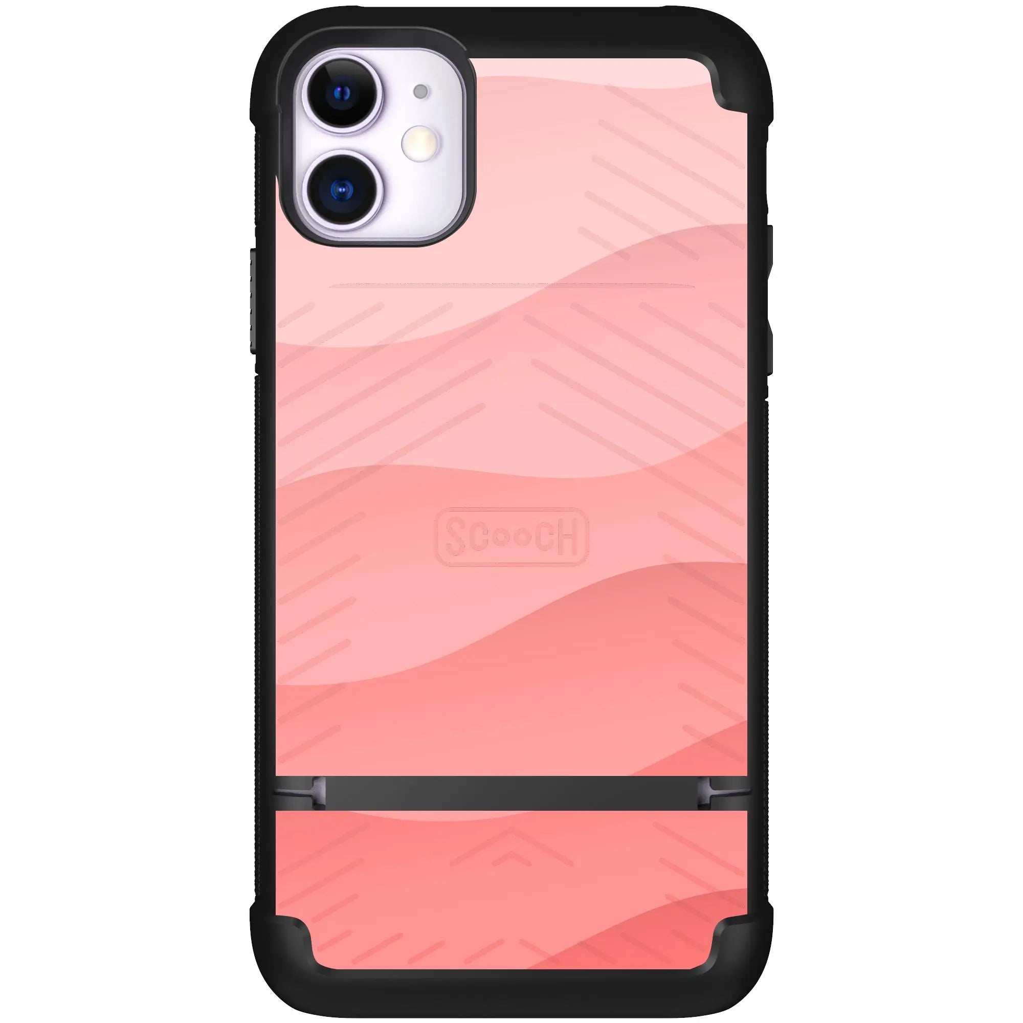 Scooch-Wingmate for iPhone 11-Pink-Waves