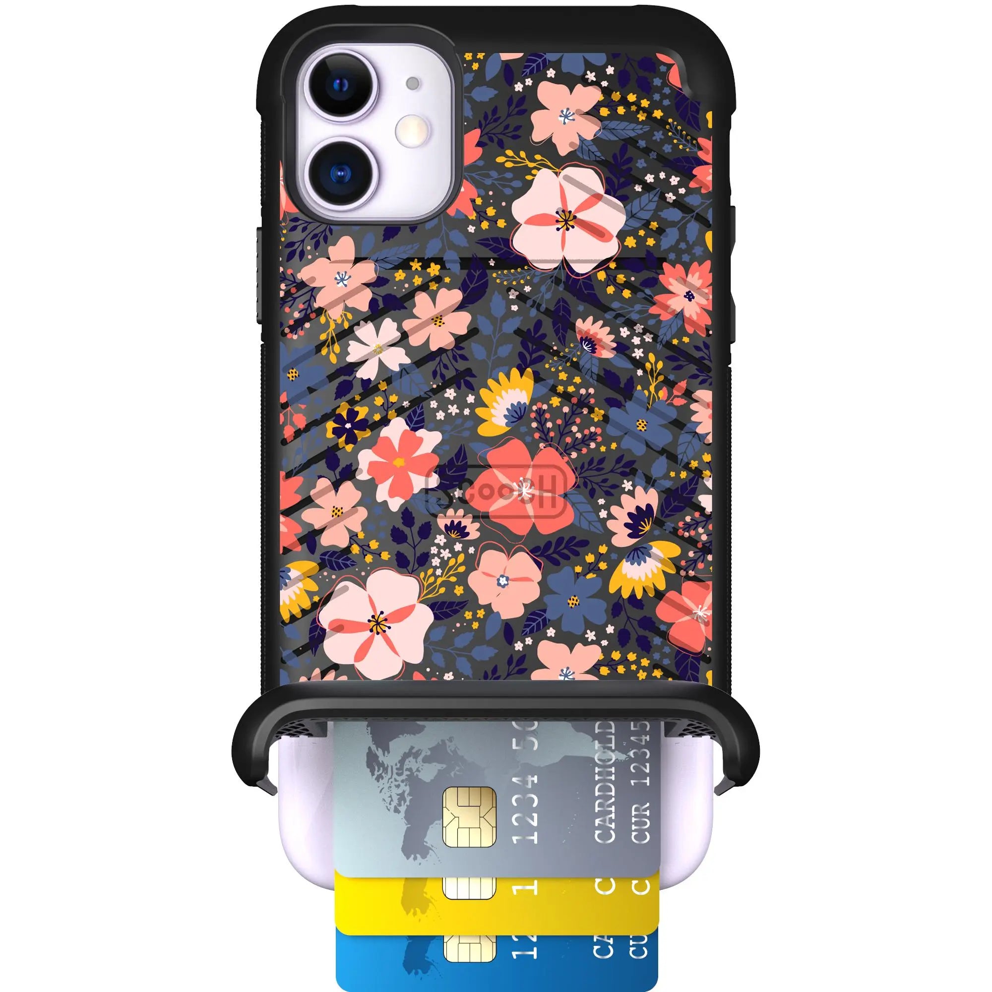 Scooch-Wingmate for iPhone 11-Wildflowers