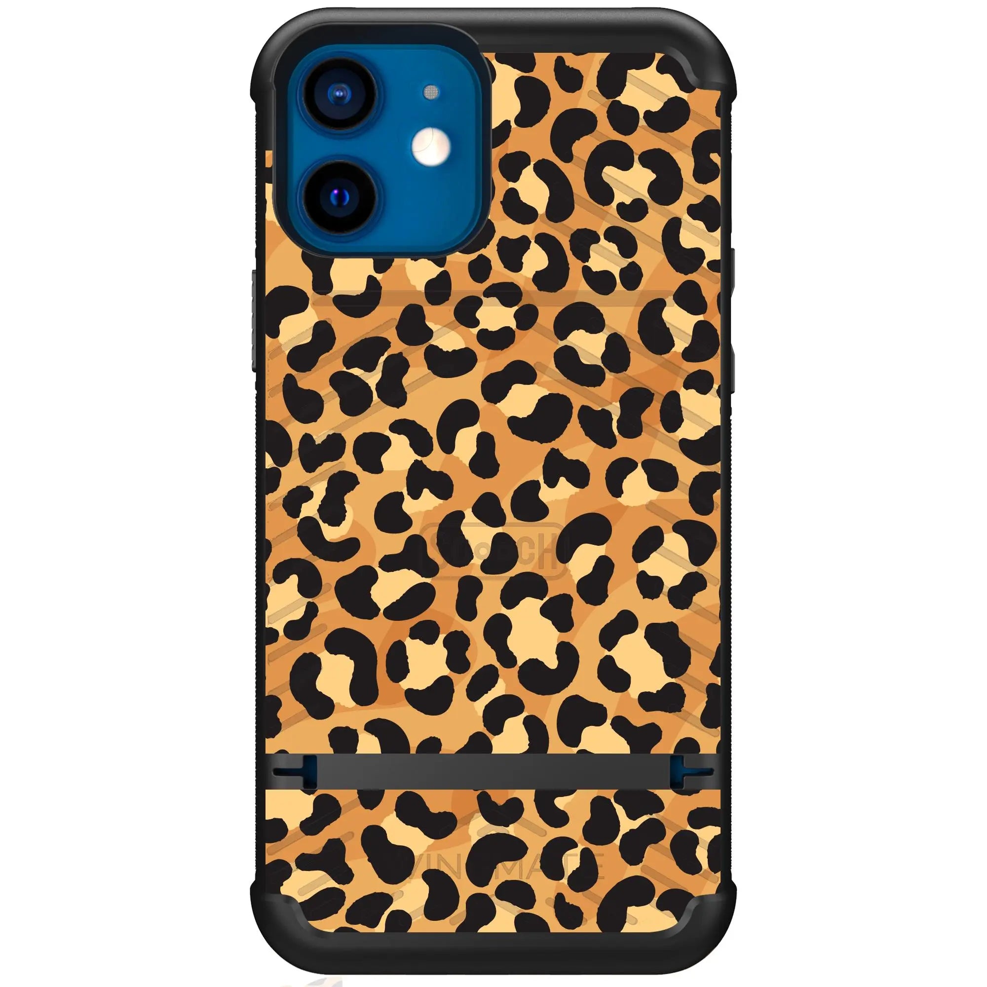 Scooch-Wingmate for iPhone 12 Mini-Classic-Leopard