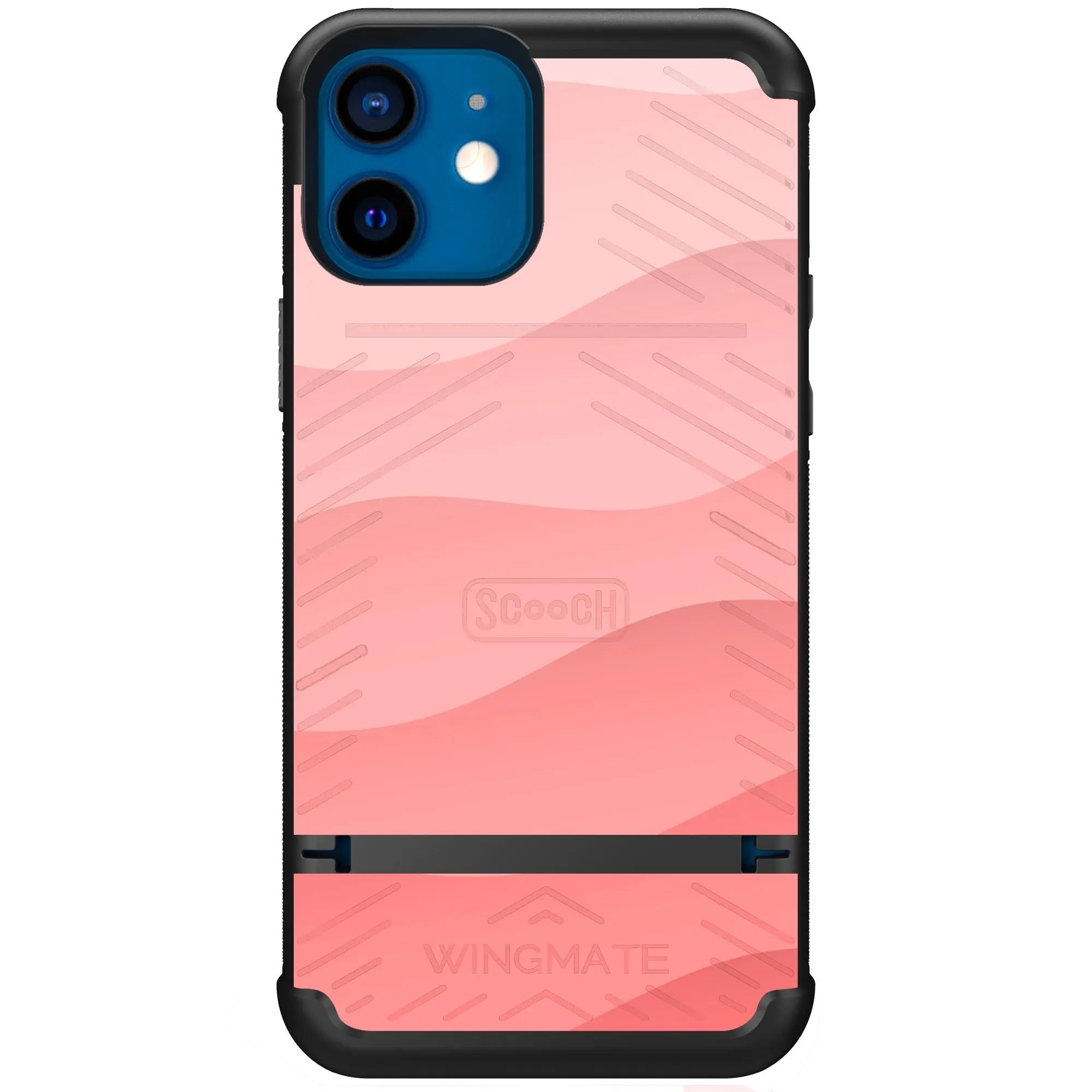 Wingmate Clearance - iPhone 12 - Pink Waves