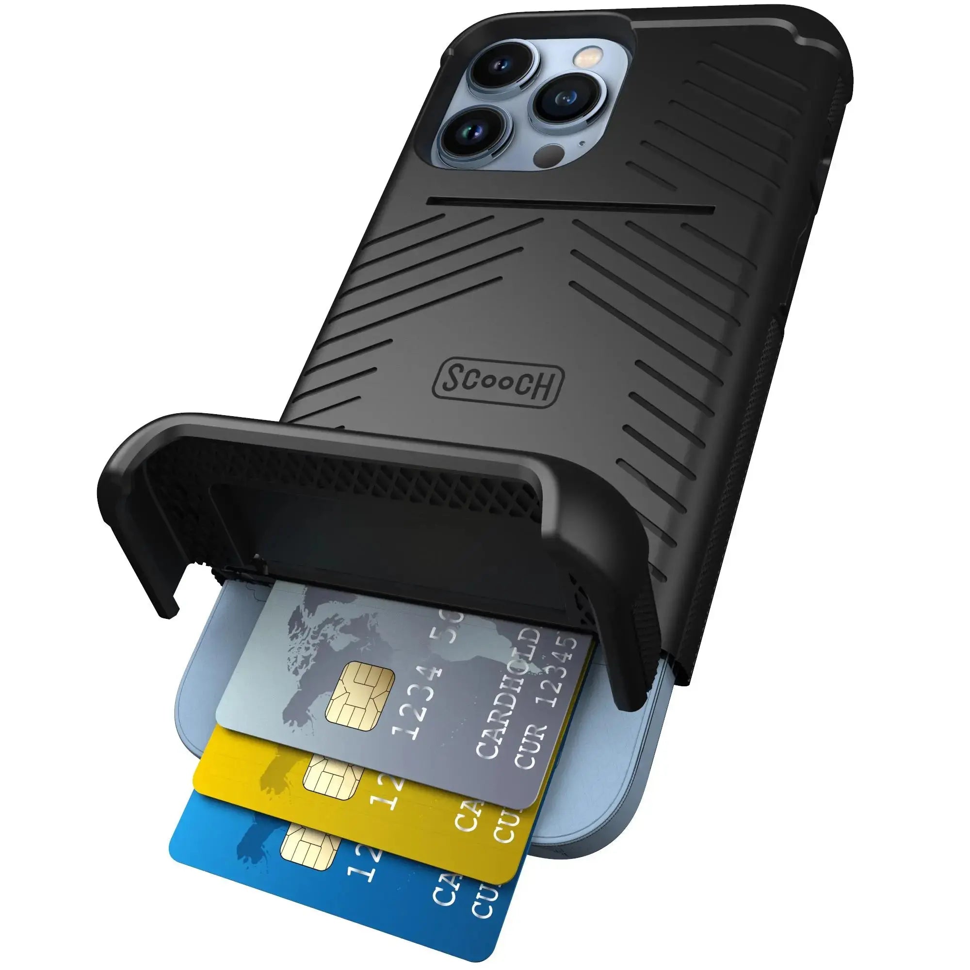 Wallet Case with Hidden Credit Card Holder for iPhone 13 Pro Max - Wingmate