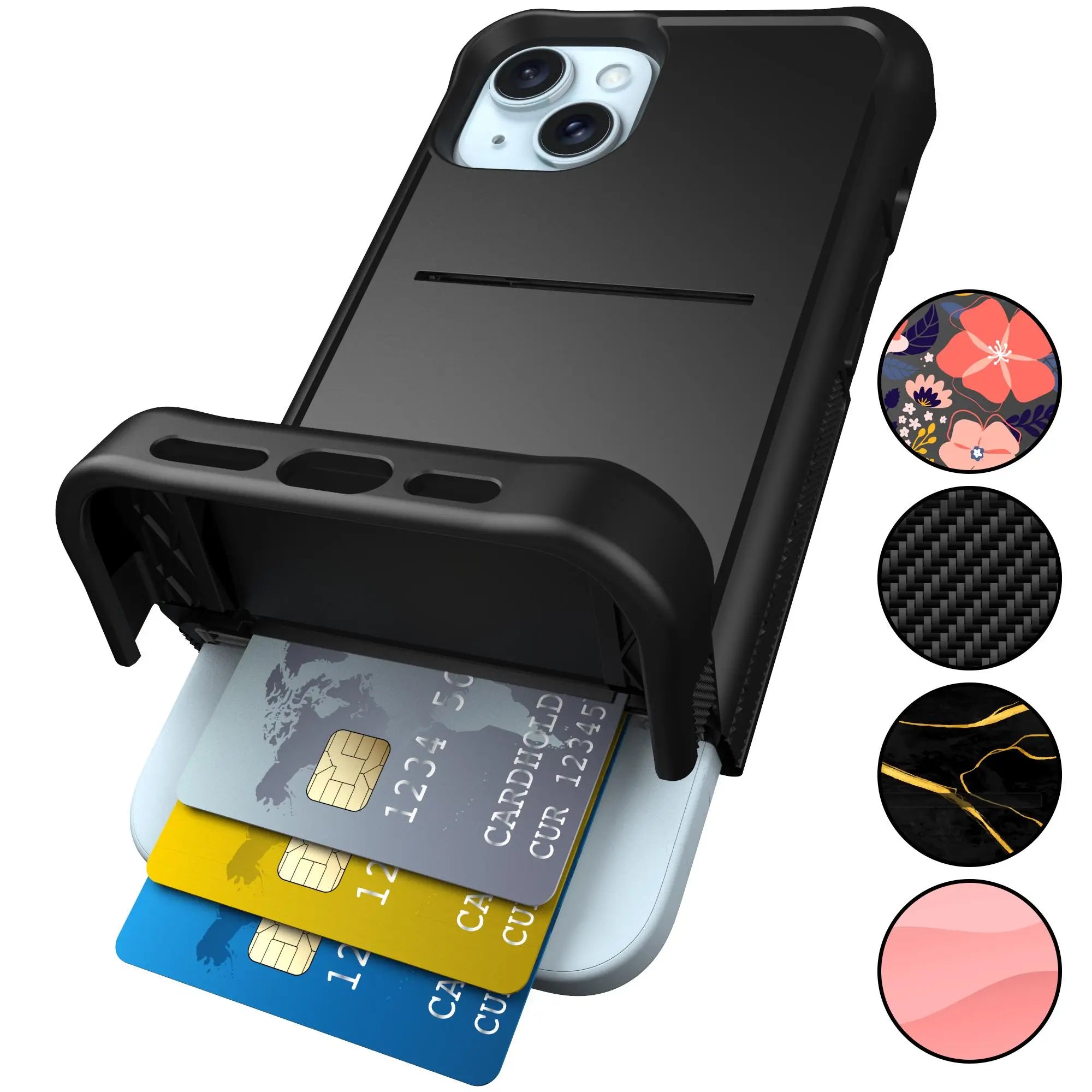 Card Holder Wallet For Iphone 12 Pro Max Wallet Case With Hidden