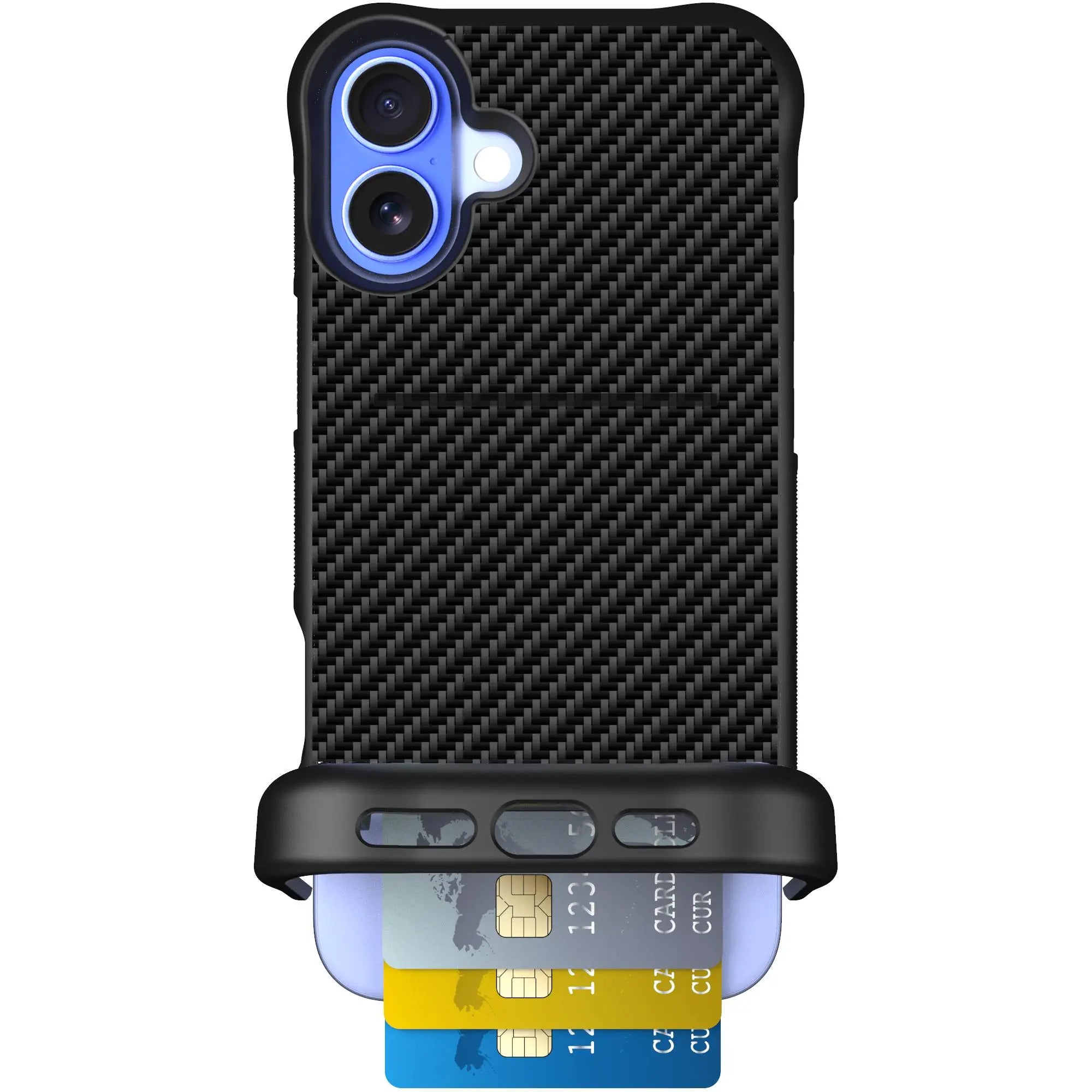 Scooch-Wingmate for iPhone 16 Plus-Carbon-Fiber