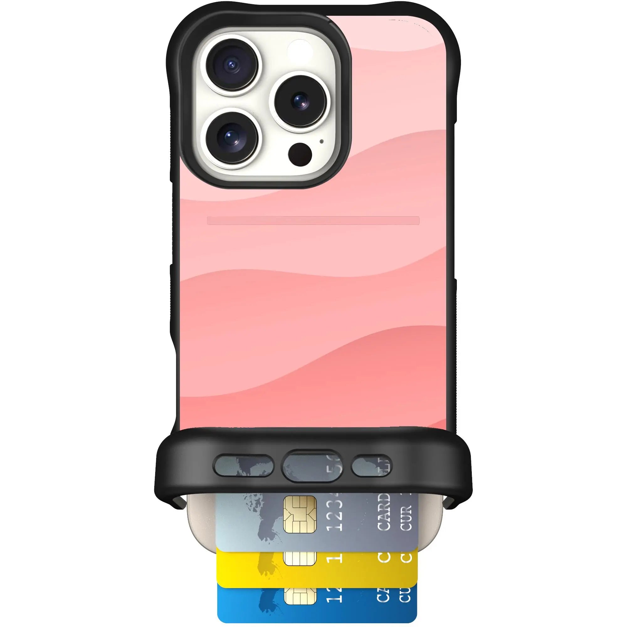 Wingmate Pink Waves for iPhone 16 Pro