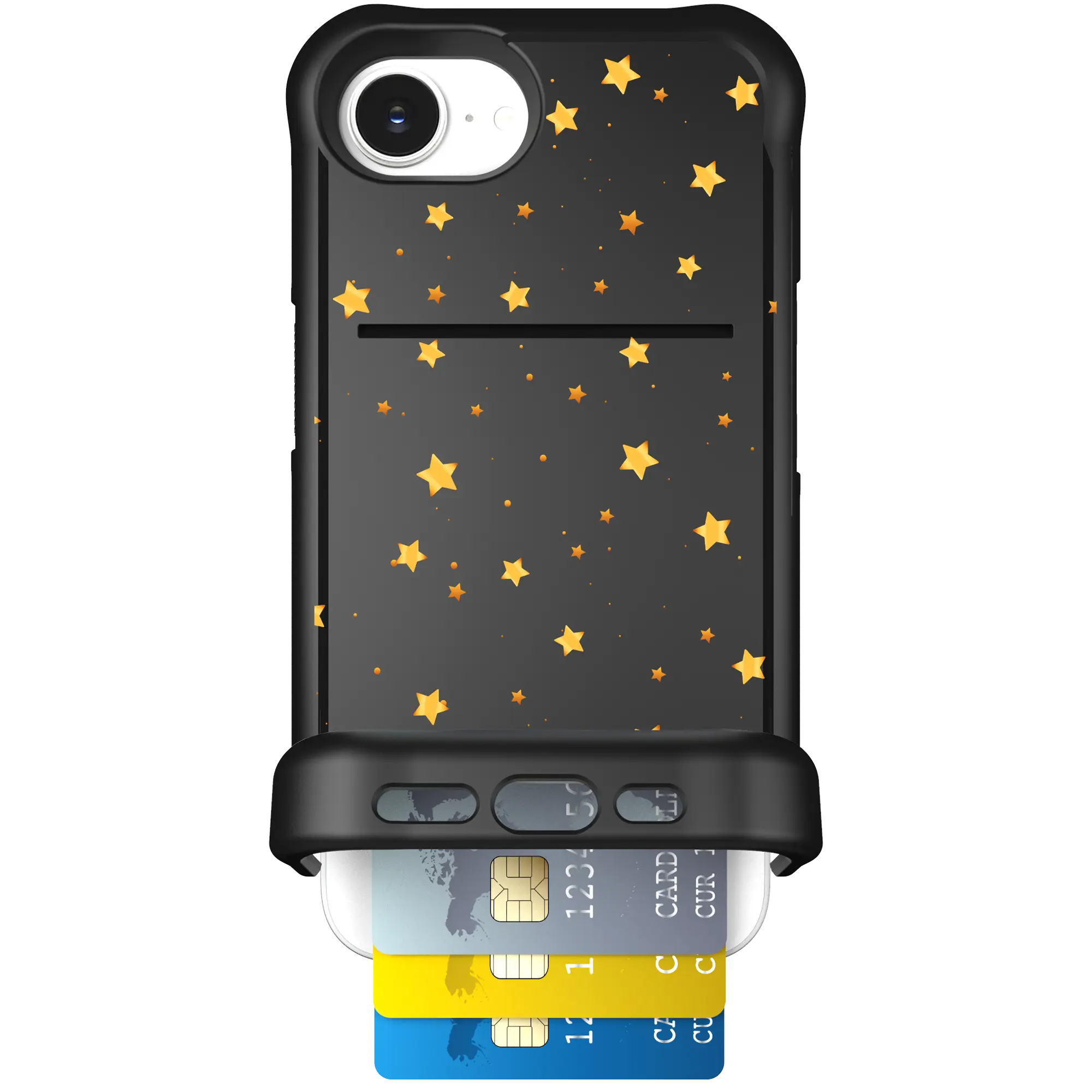 Wingmate Clearance - iPhone 16 - Gold Stars