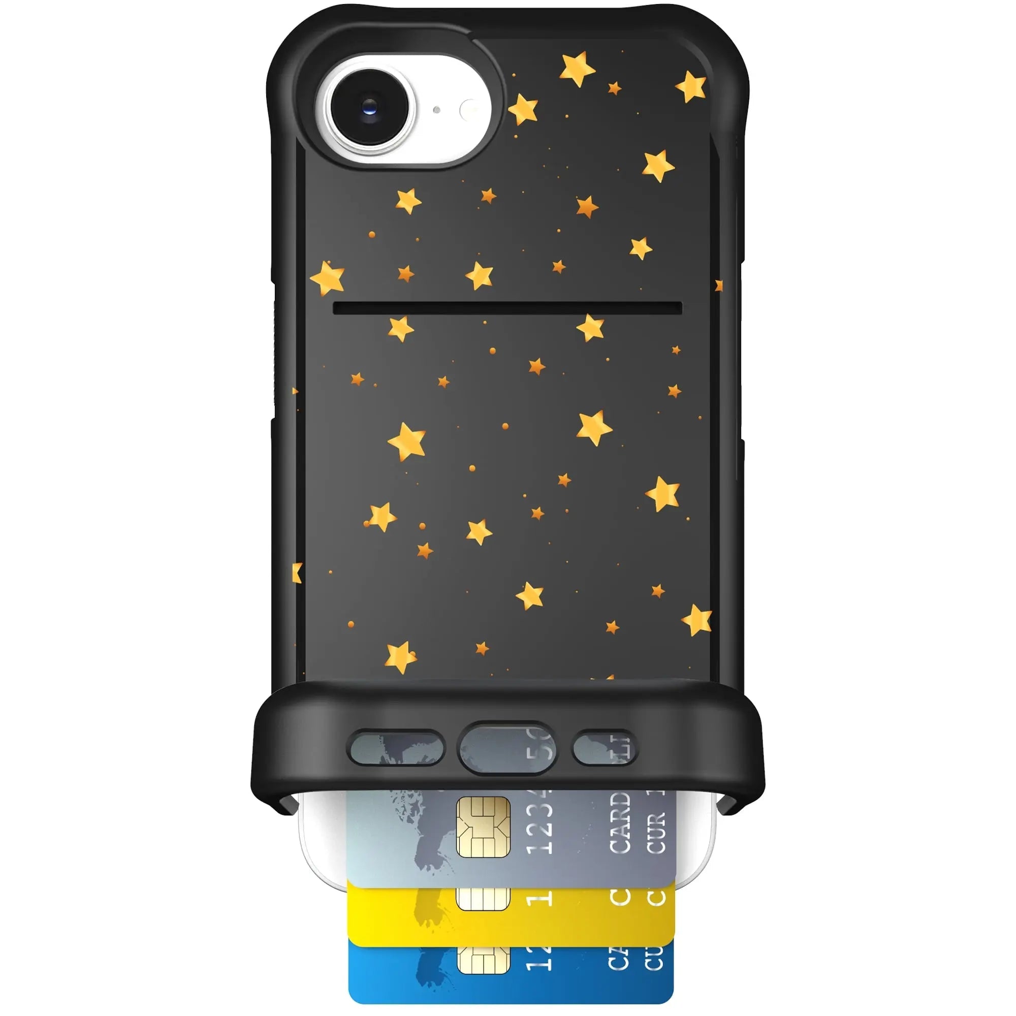 Scooch-Wingmate for iPhone 17e-Gold-Stars