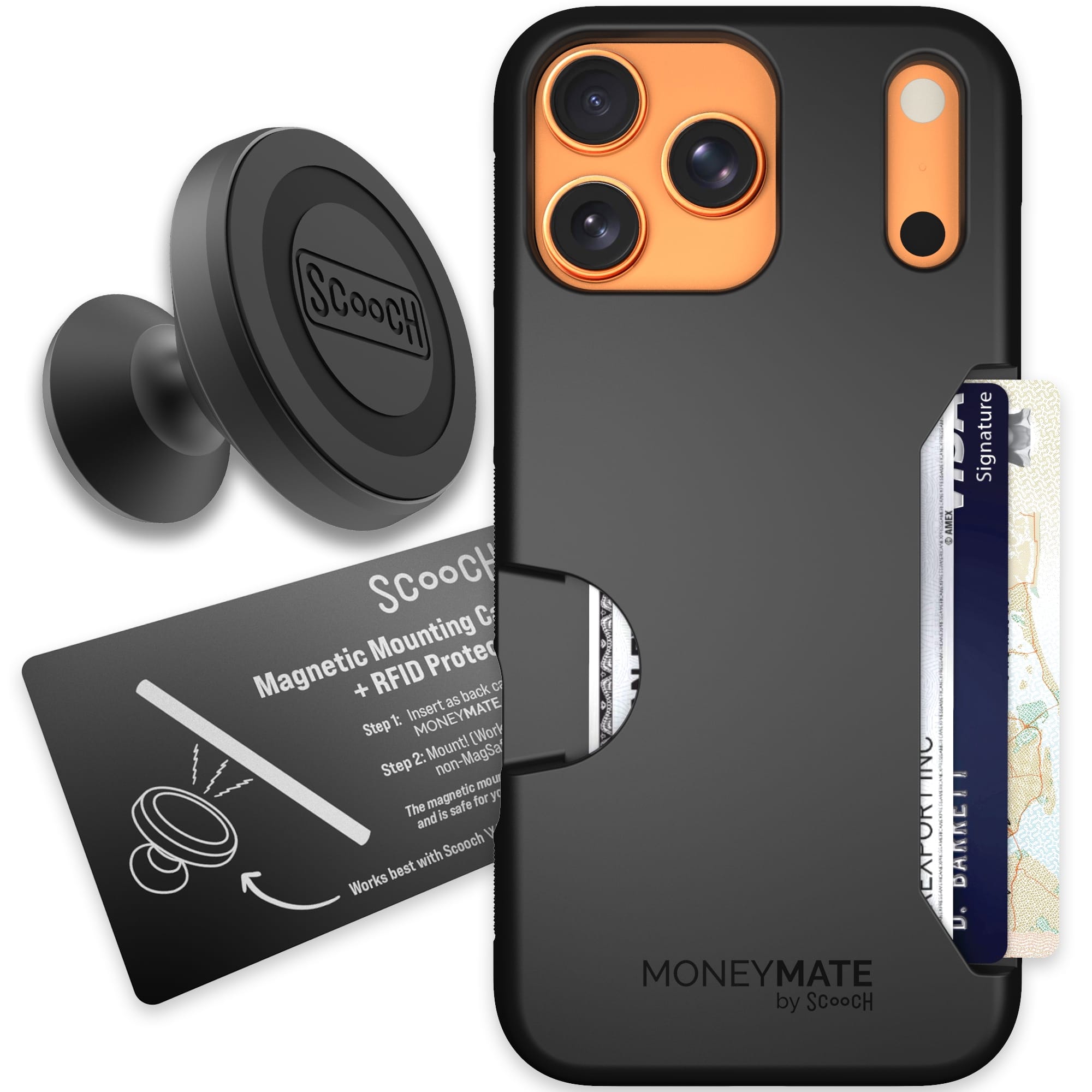 Scooch-Moneymate Starter Bundle for iPhone 17 Pro Max-