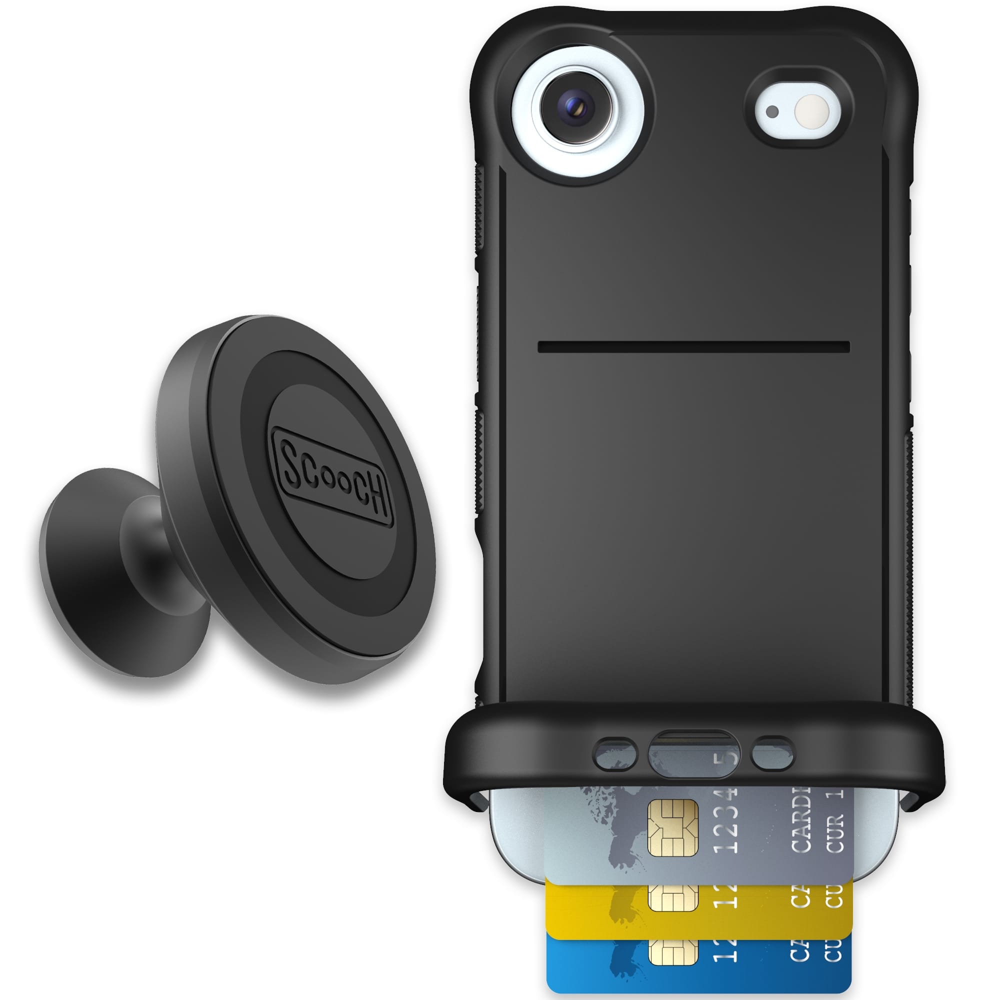 Scooch-Wingmate Starter Bundle for iPhone Air-Black