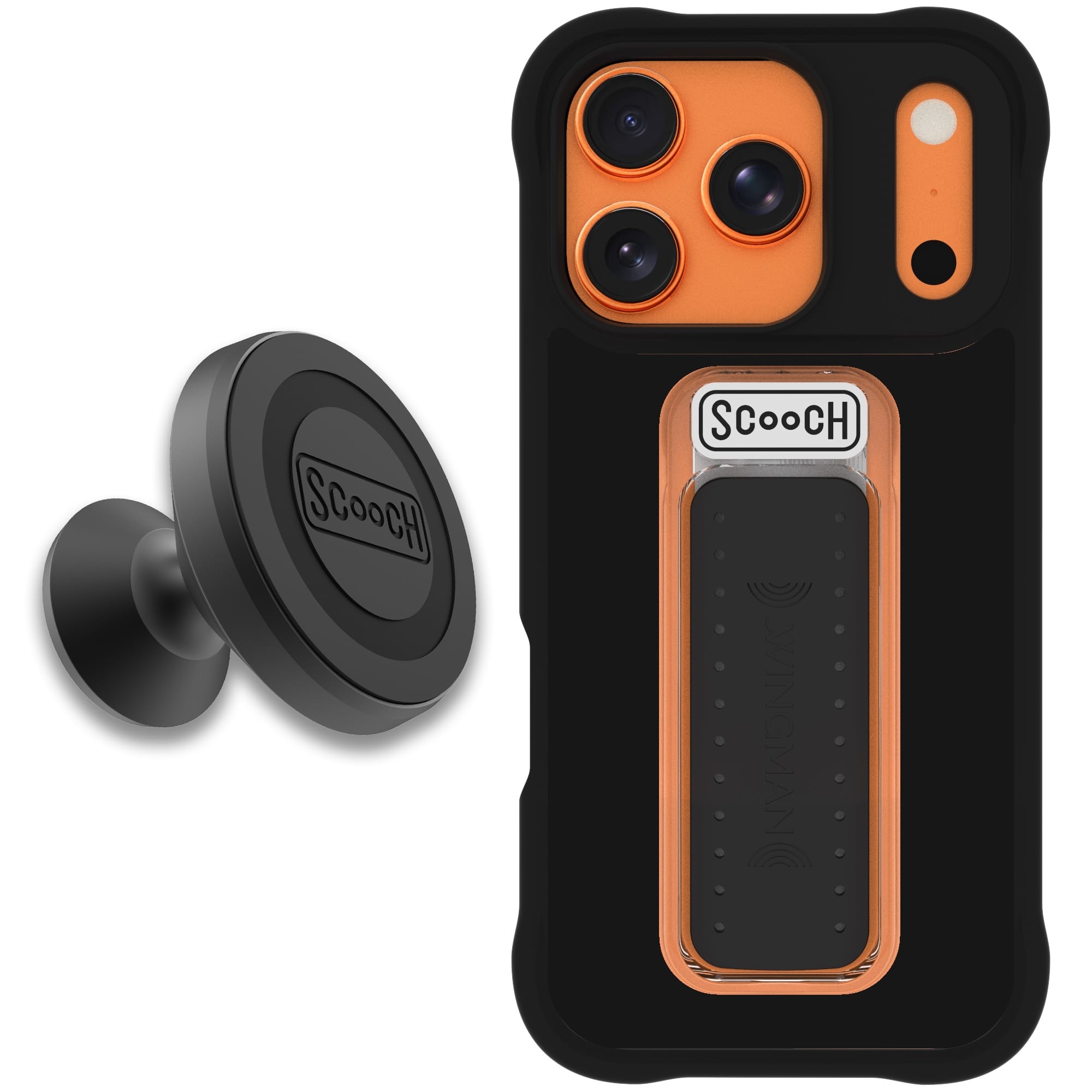 Scooch-Wingman Starter Bundle for iPhone 17 Pro-Black