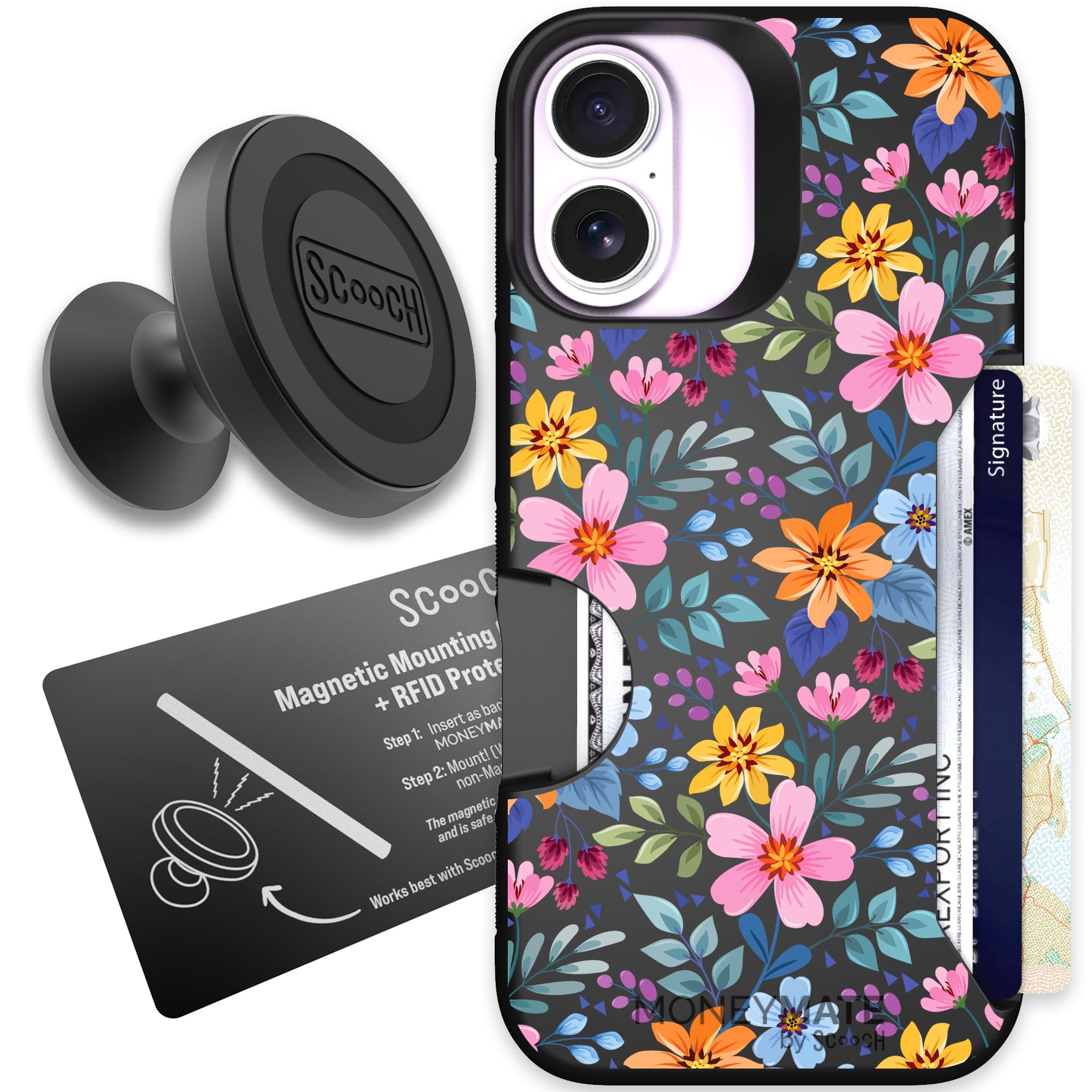 Scooch-Moneymate Starter Bundle for iPhone 17-Full Bloom