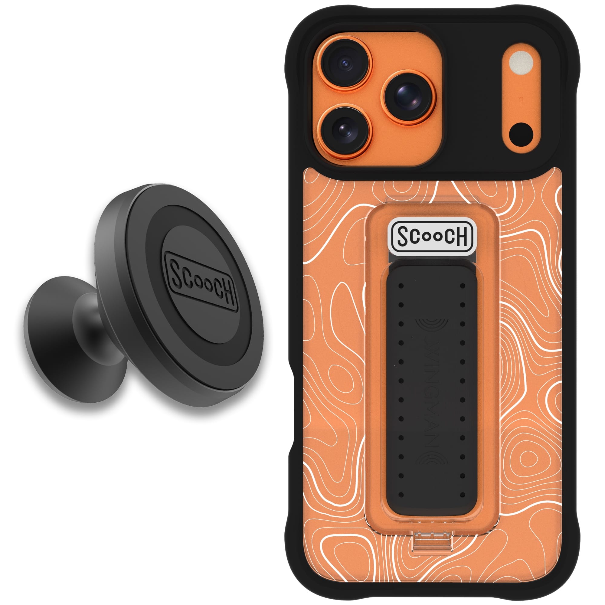 Scooch-Wingman Starter Bundle for iPhone 17 Pro Max-Topography