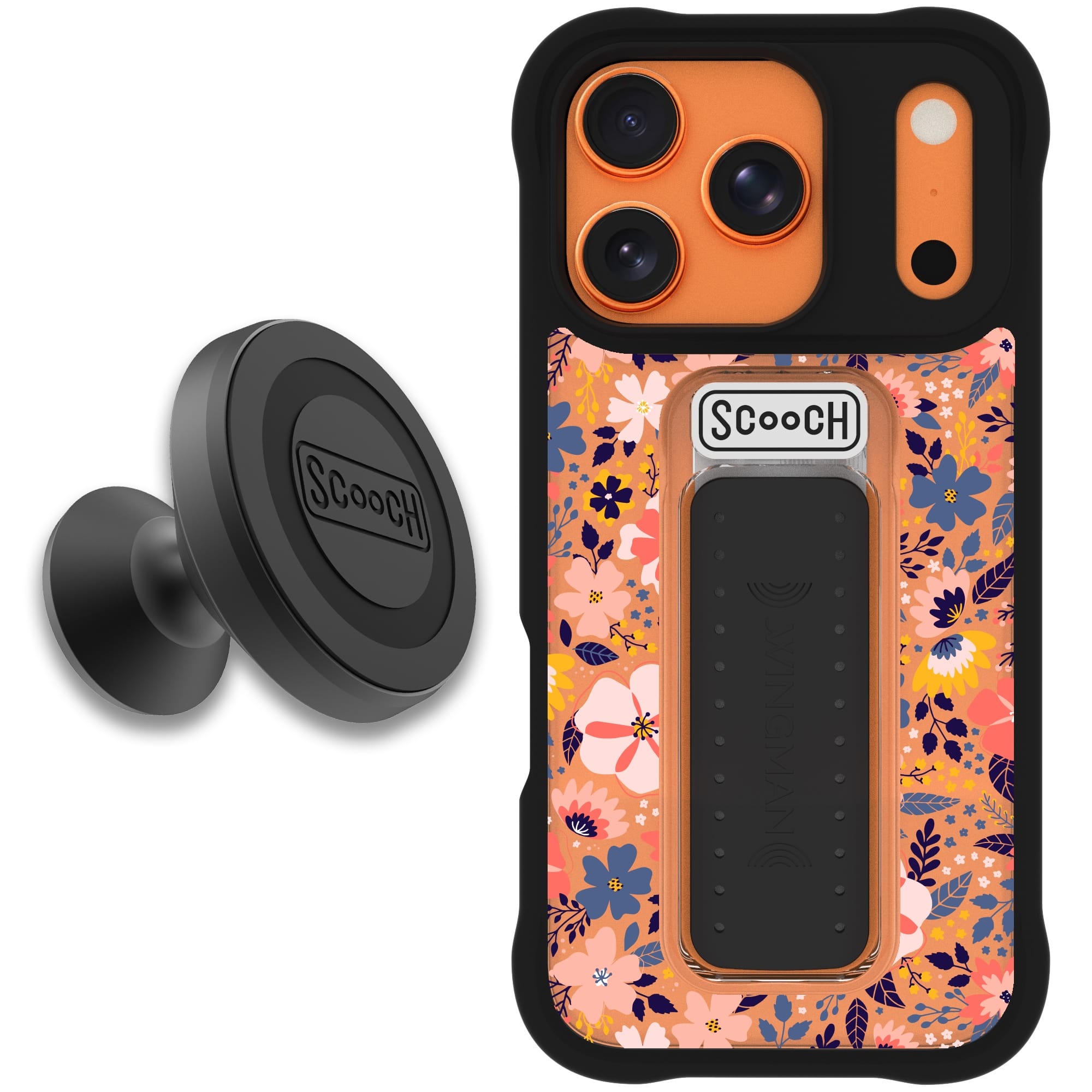 Scooch-Wingman Starter Bundle for iPhone 17 Pro-Wildflowers
