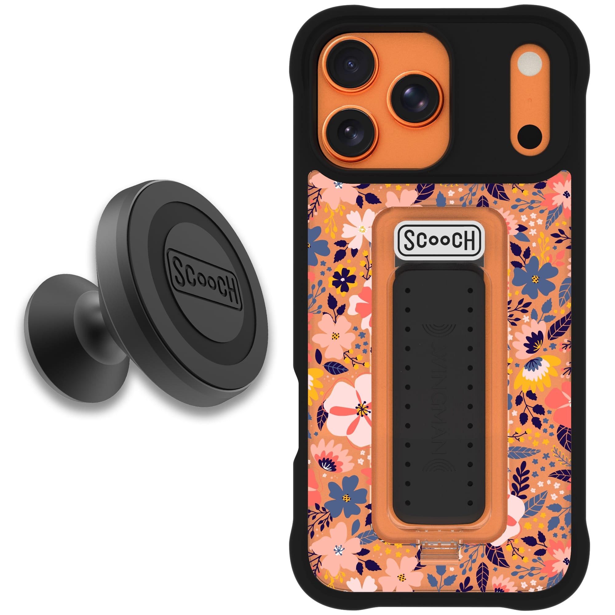 Scooch-Wingman Starter Bundle for iPhone 17 Pro Max-Wildflowers