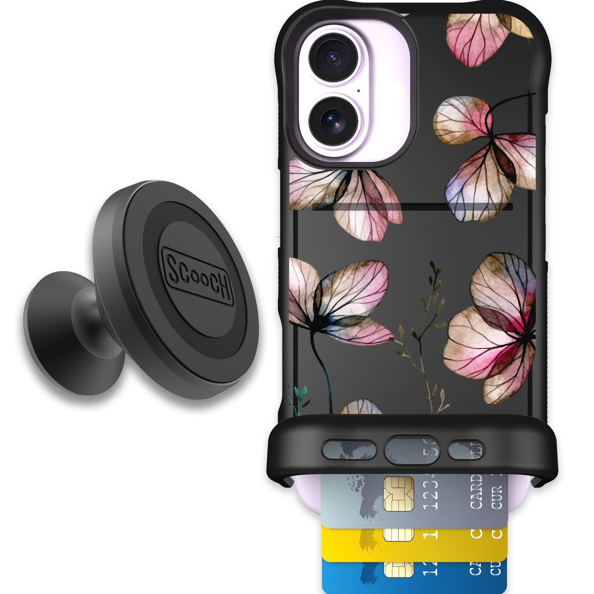 Scooch-Wingmate Starter Bundle for iPhone 17-Dried Flowers