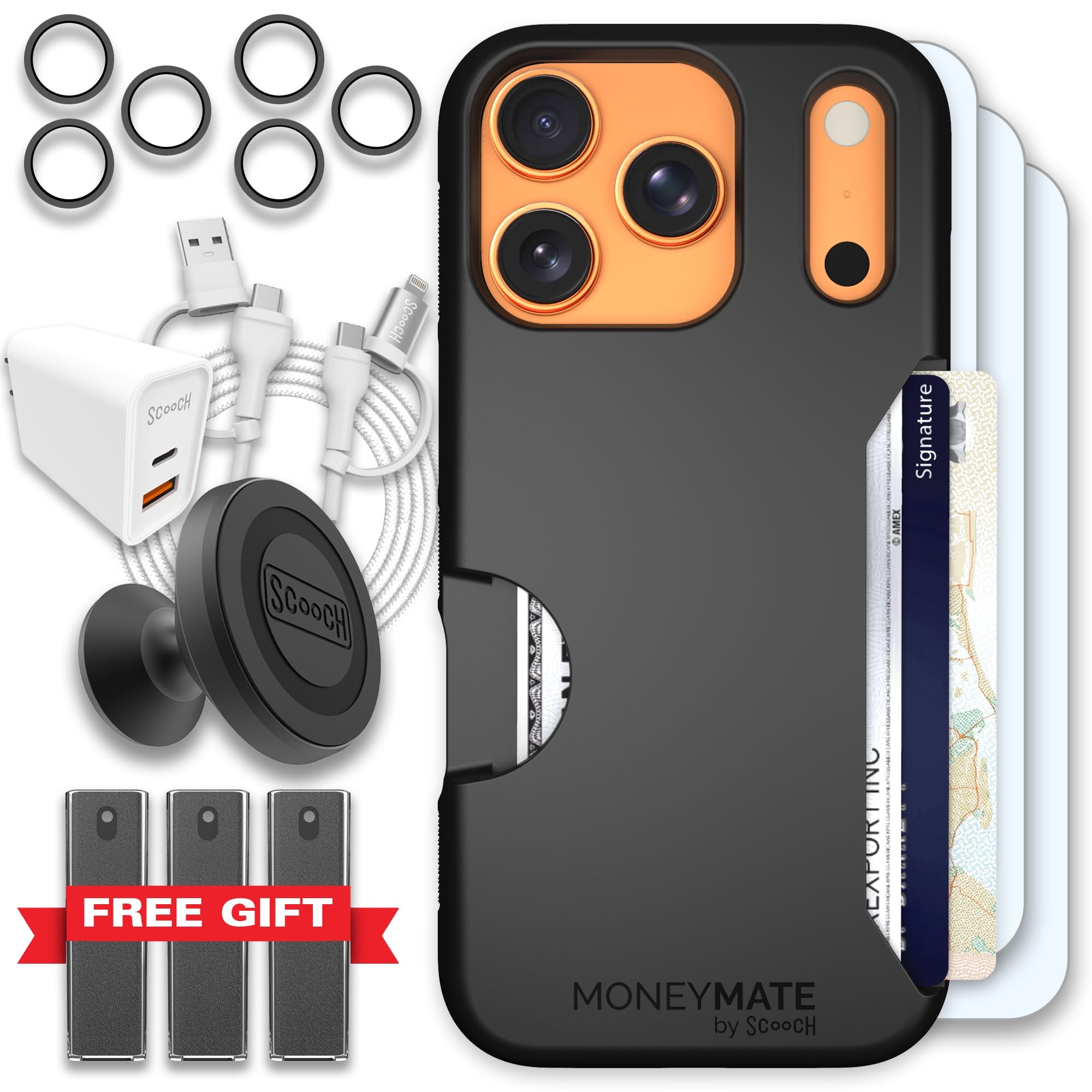 Scooch-Moneymate Ultimate Bundle for iPhone 17 Pro-