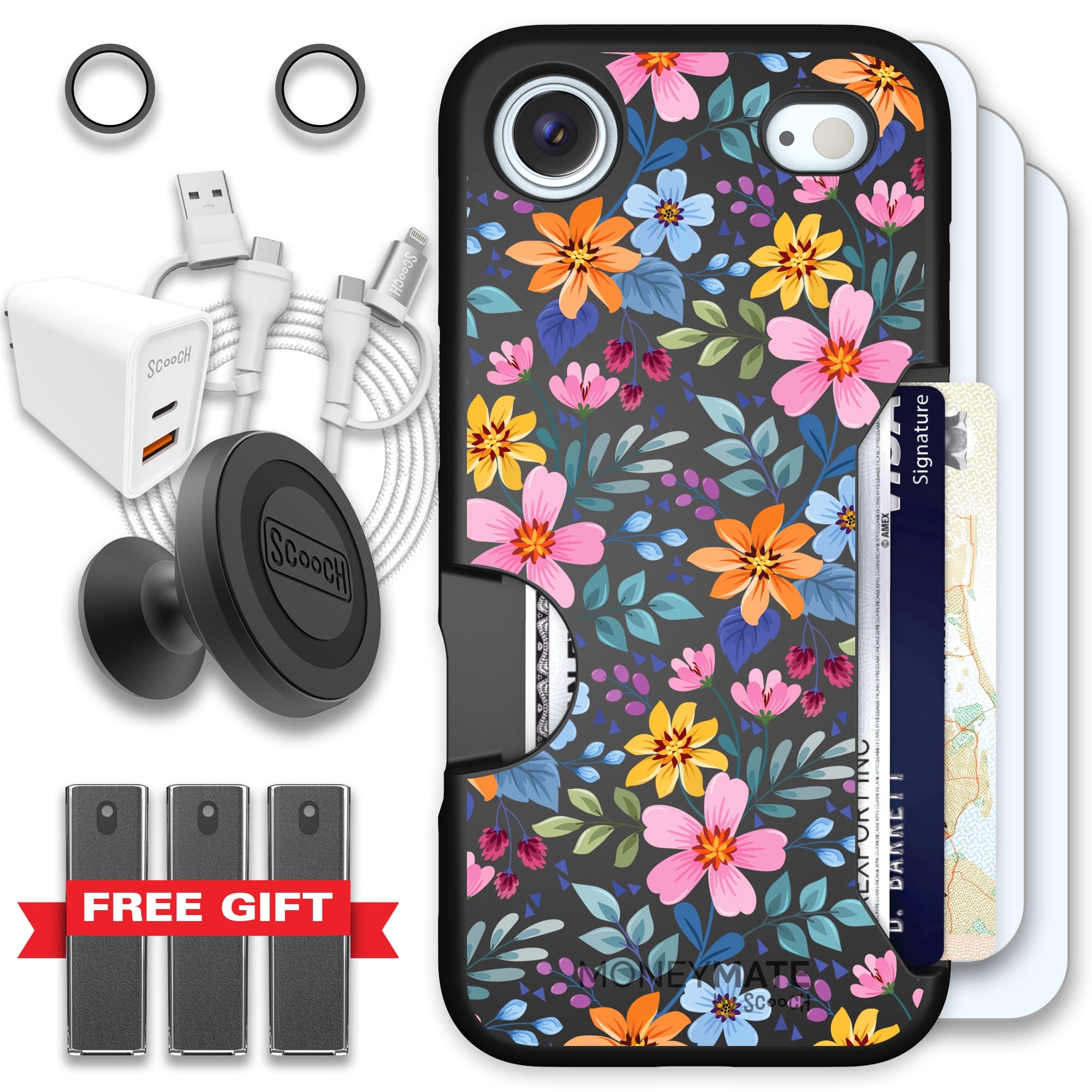 Scooch-Moneymate Ultimate Bundle for iPhone Air-Full Bloom