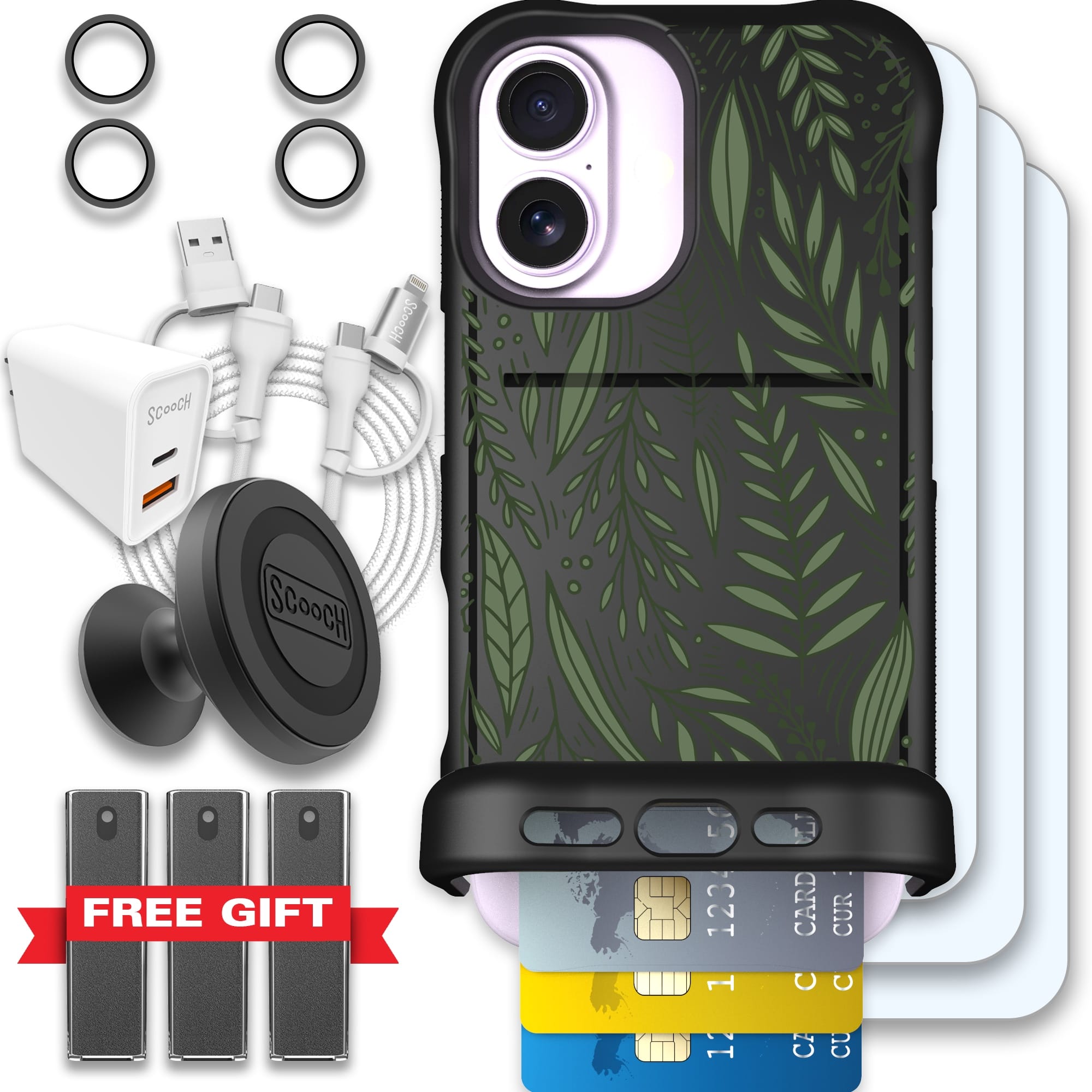 Scooch-Wingmate Ultimate Bundle for iPhone 17-Willow Garden
