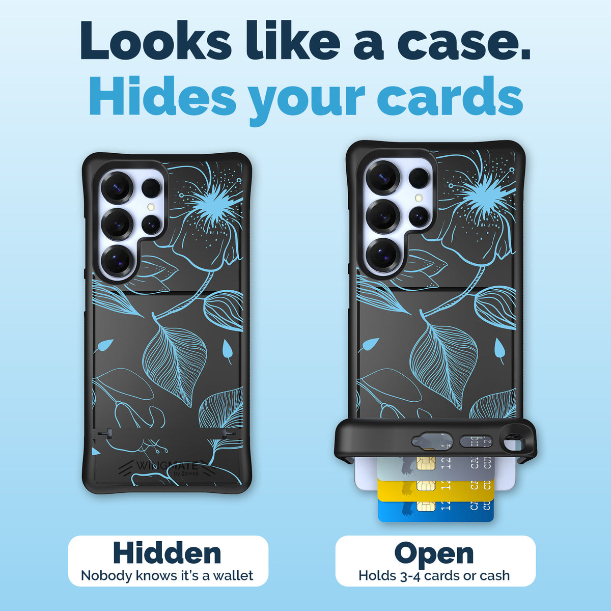 Wingmate hidden wallet for cards and cash | gallery:wingmate-20261021