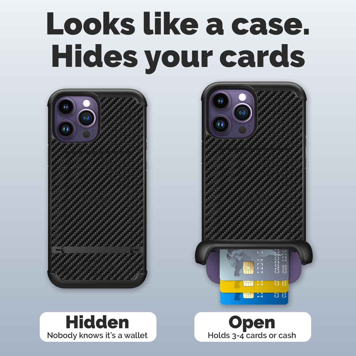 Wingmate hidden wallet for cards and cash | gallery:wingmate-20261021