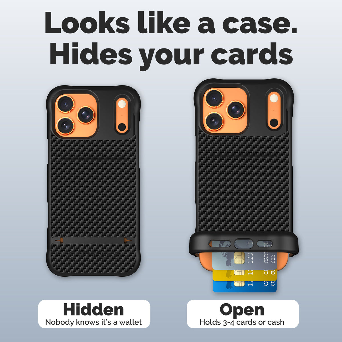 Wingmate hidden wallet for cards and cash | gallery:wingmate-20261021