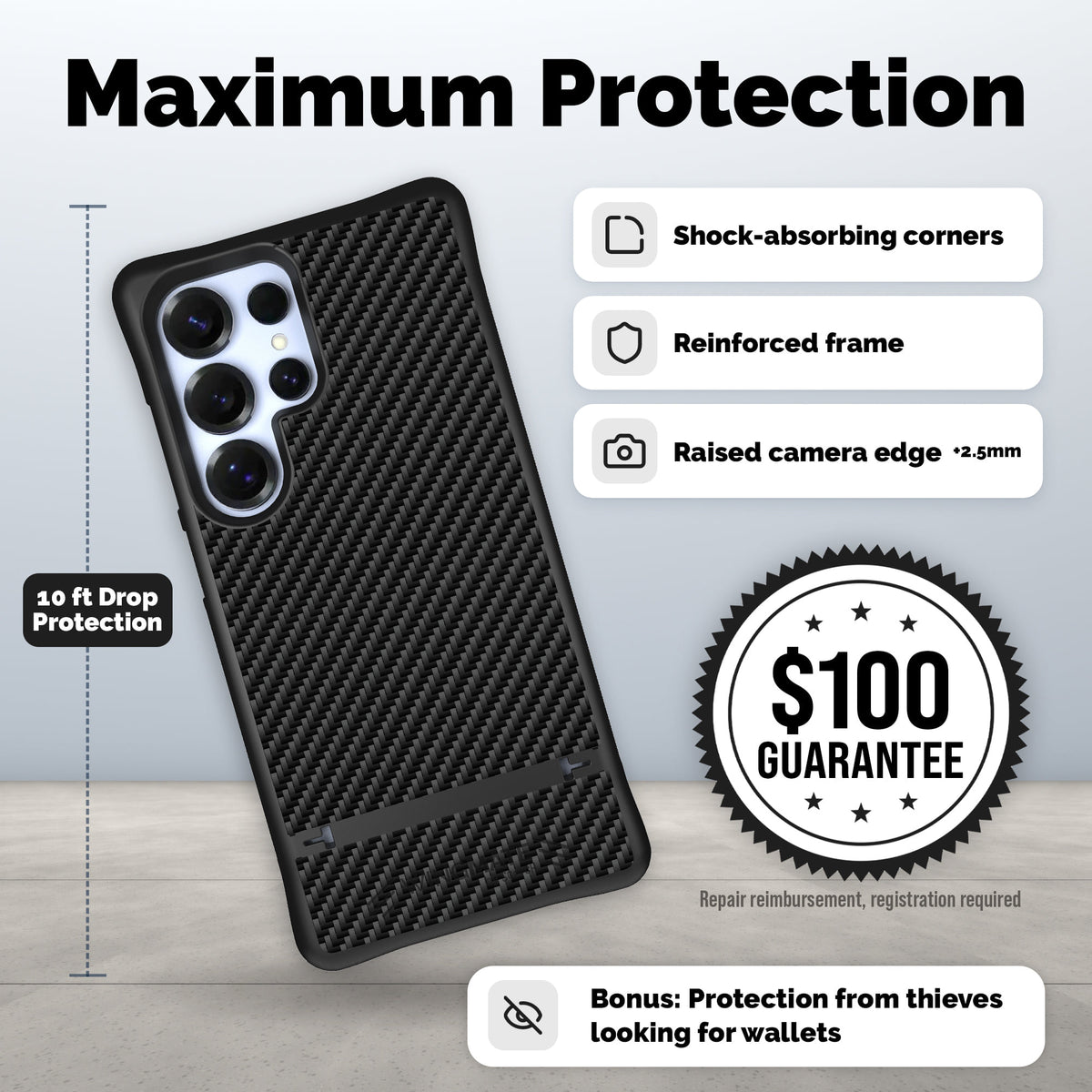 Wingmate drop protection and protection guarantee | gallery:wingmate-20261021