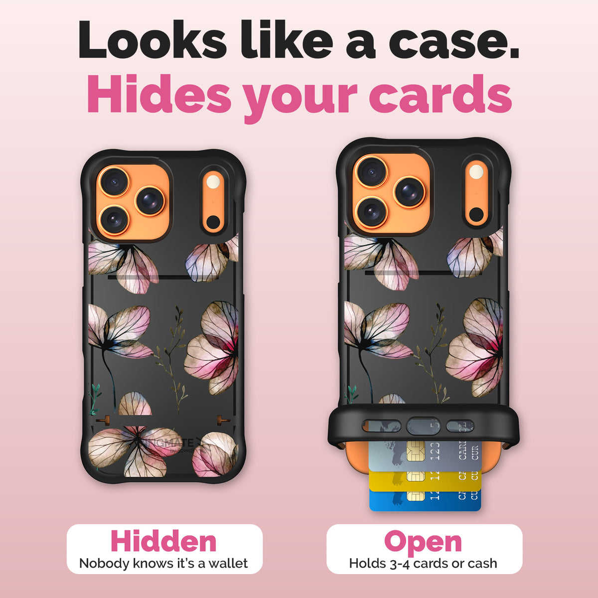 Wingmate hidden wallet for cards and cash | gallery:wingmate-20261021