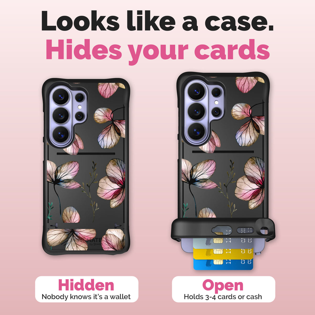 Wingmate hidden wallet for cards and cash | gallery:wingmate-20261021