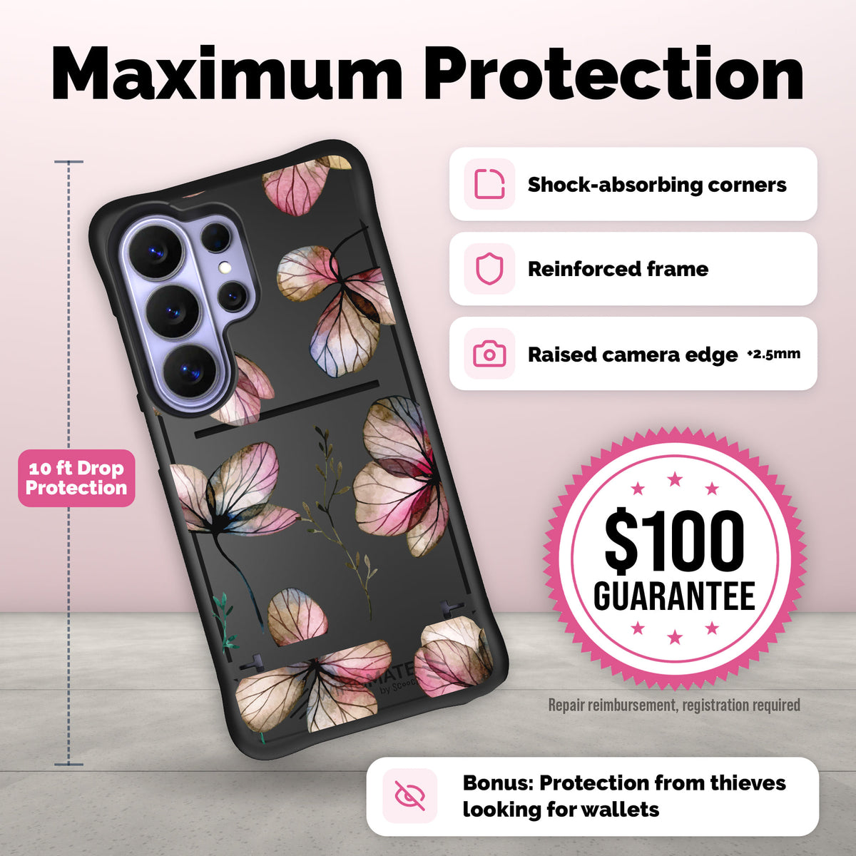 Wingmate drop protection and protection guarantee | gallery:wingmate-20261021