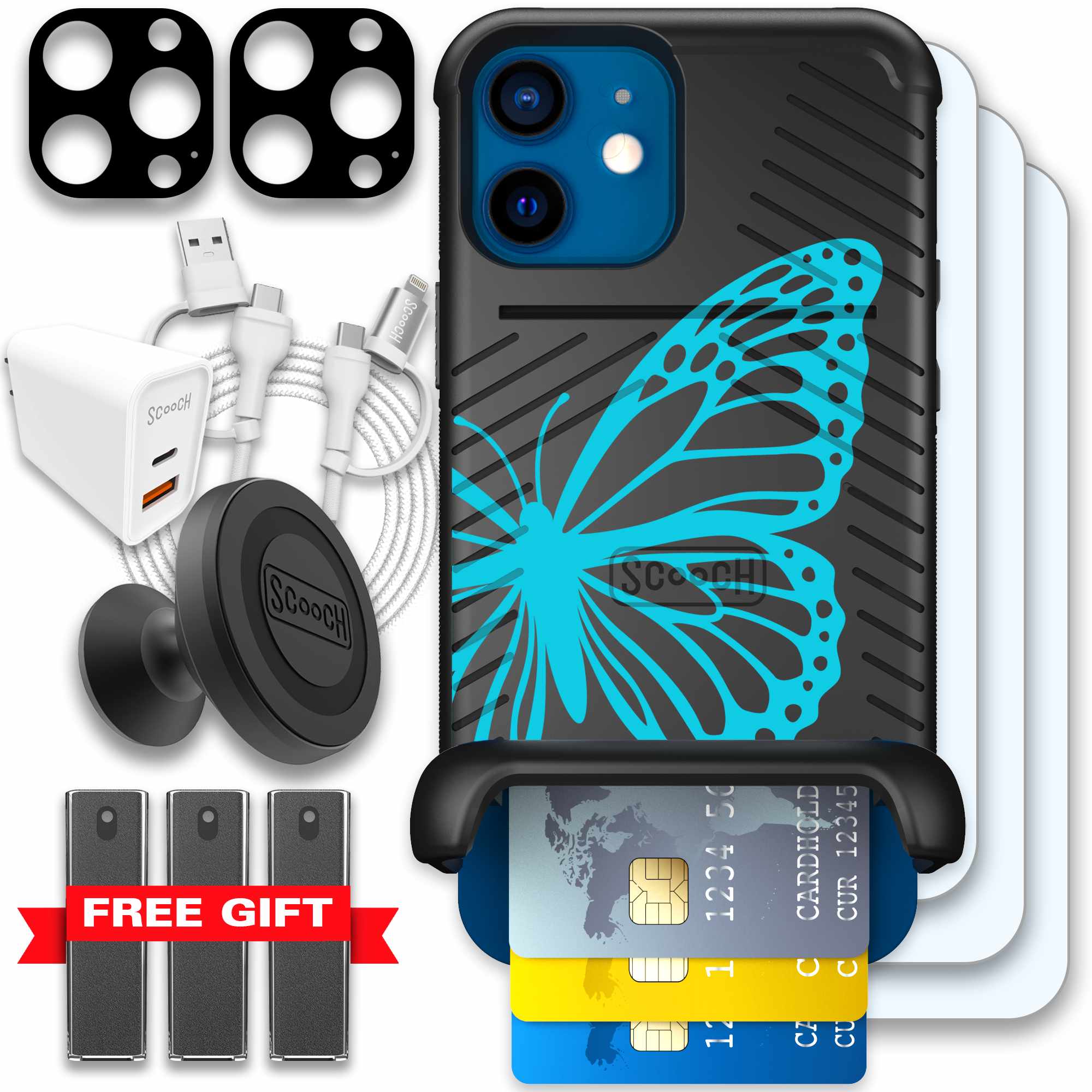 Azure Butterfly Bundle Image 092