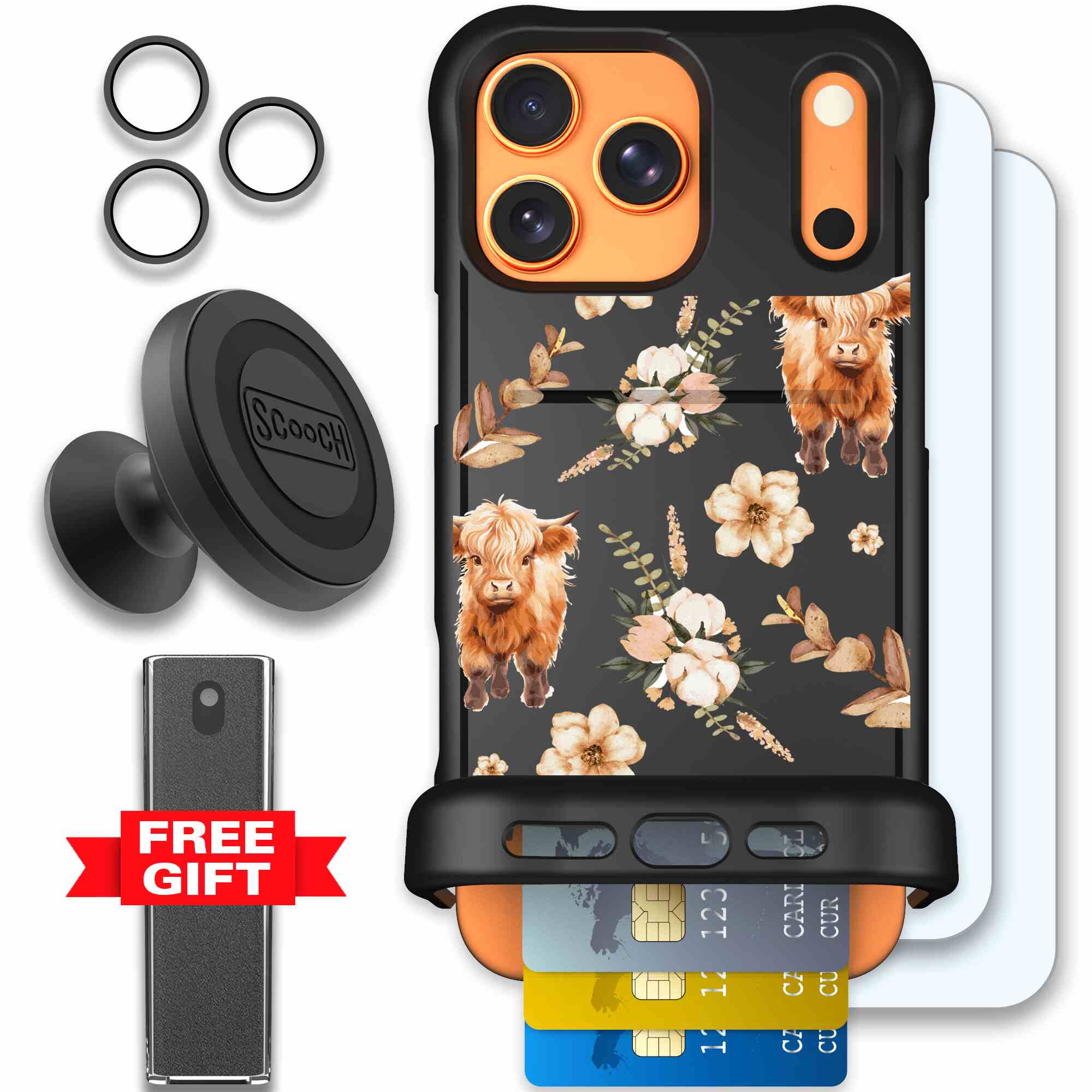 Baby Cow | website | iPhone 17 Pro Max | Defender Bundle