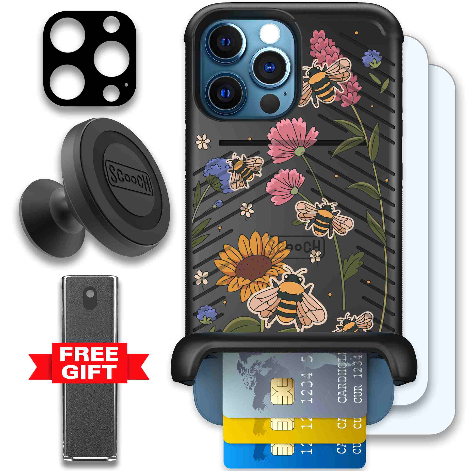 Bee Happy | website | iPhone 12 Pro Max | Defender Bundle
