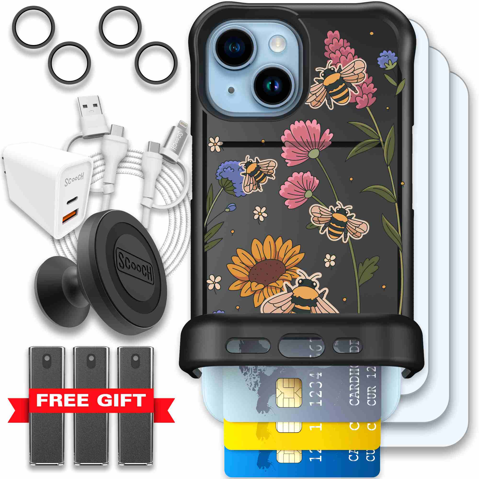 Bee Happy | website | iPhone 15 | Ultimate Bundle