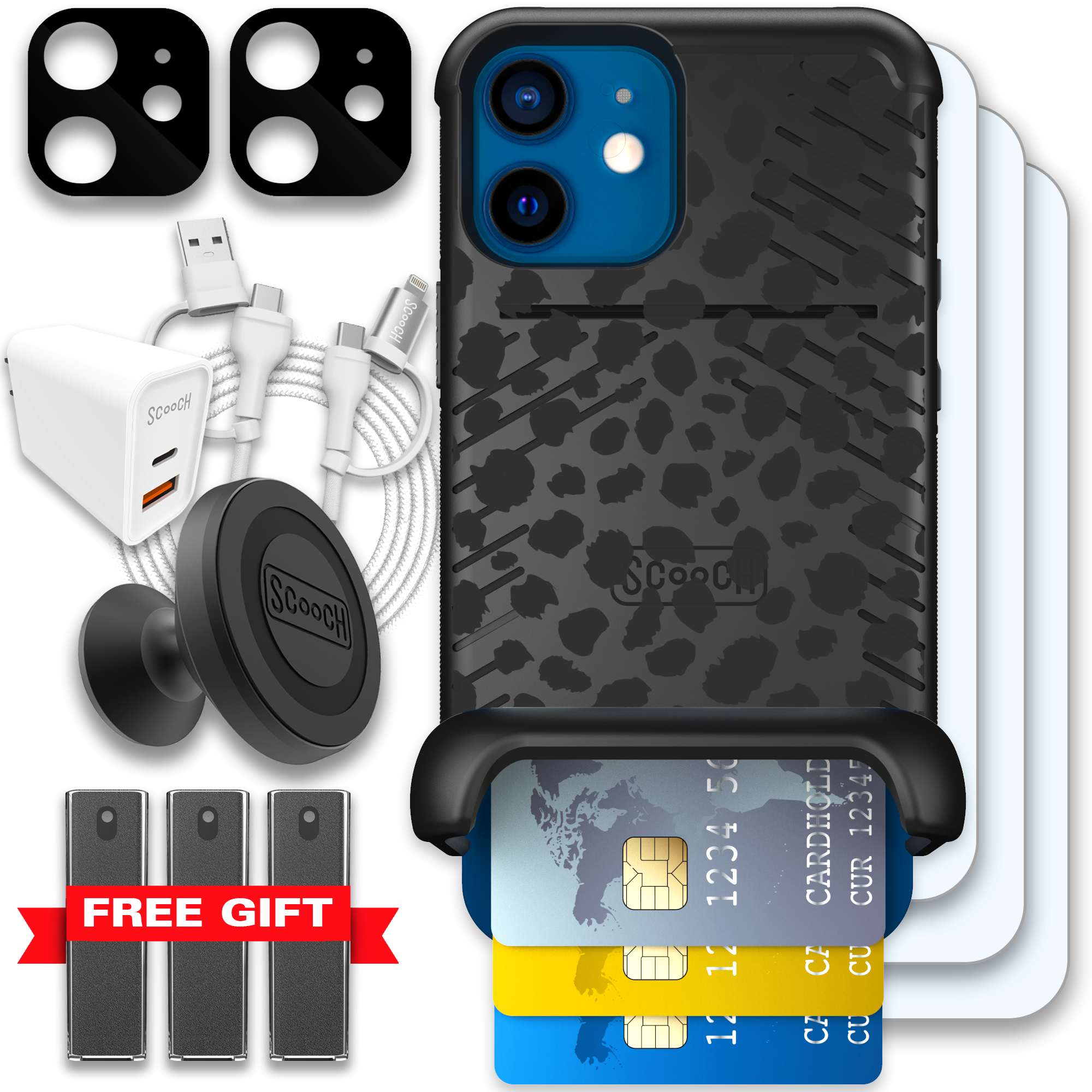 WMTE BLKLEOP iPhone 12 Mini Ultimate Bundle