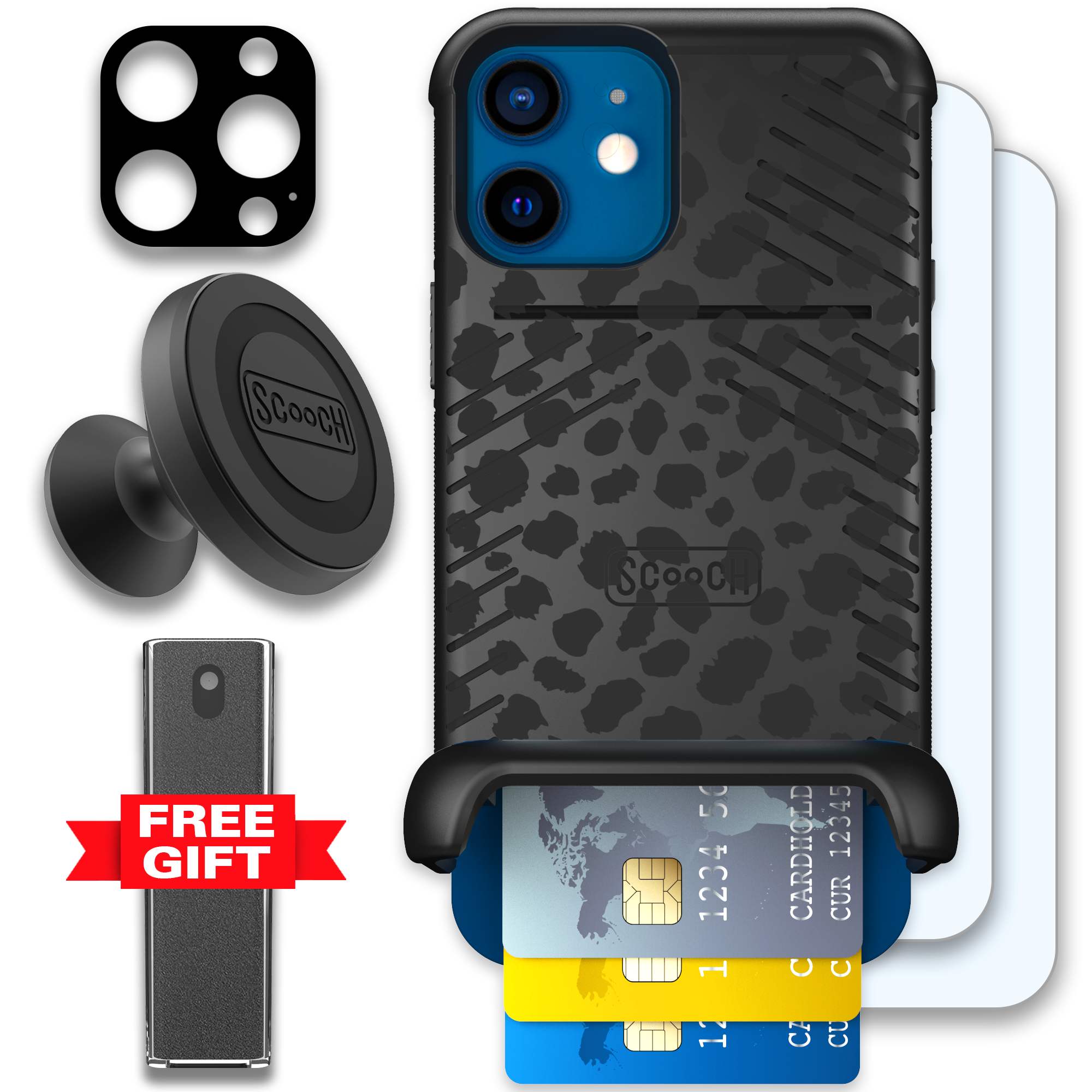 WMTE BLKLEOP iPhone 12 Pro Defender Bundle