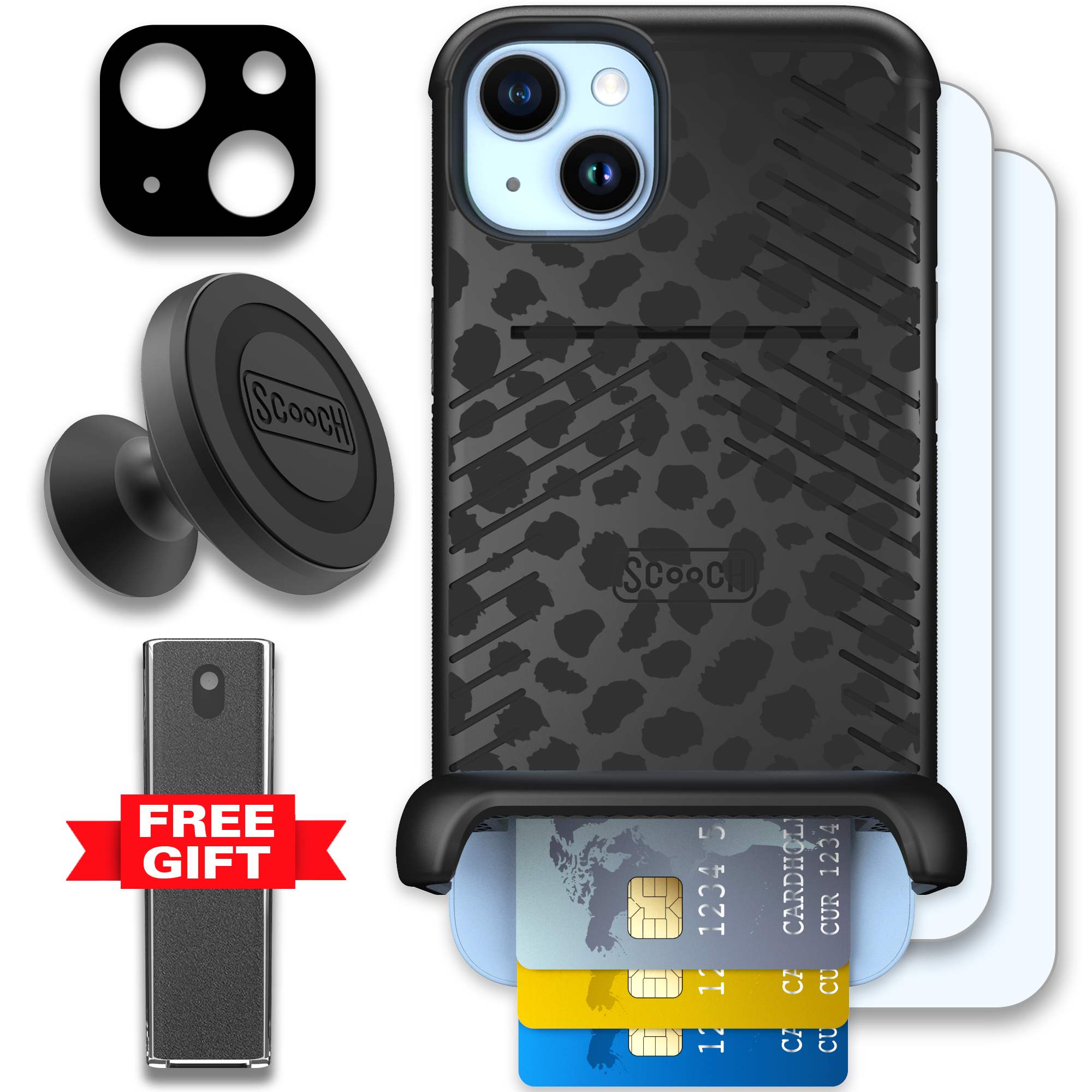 WMTE BLKLEOP iPhone 14 Plus Defender Bundle