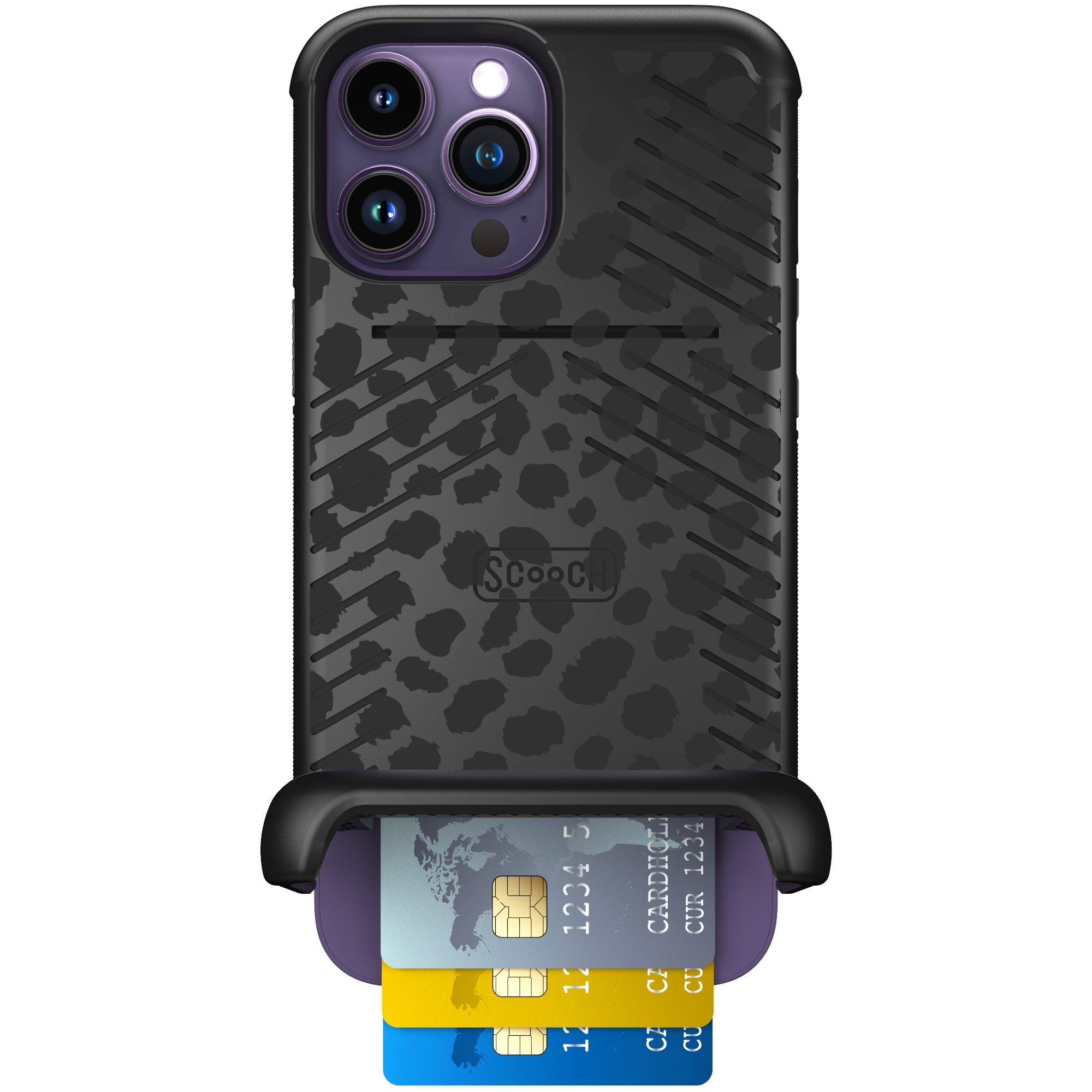 Wingmate - Black Leopard - iPhone 14 Pro Max