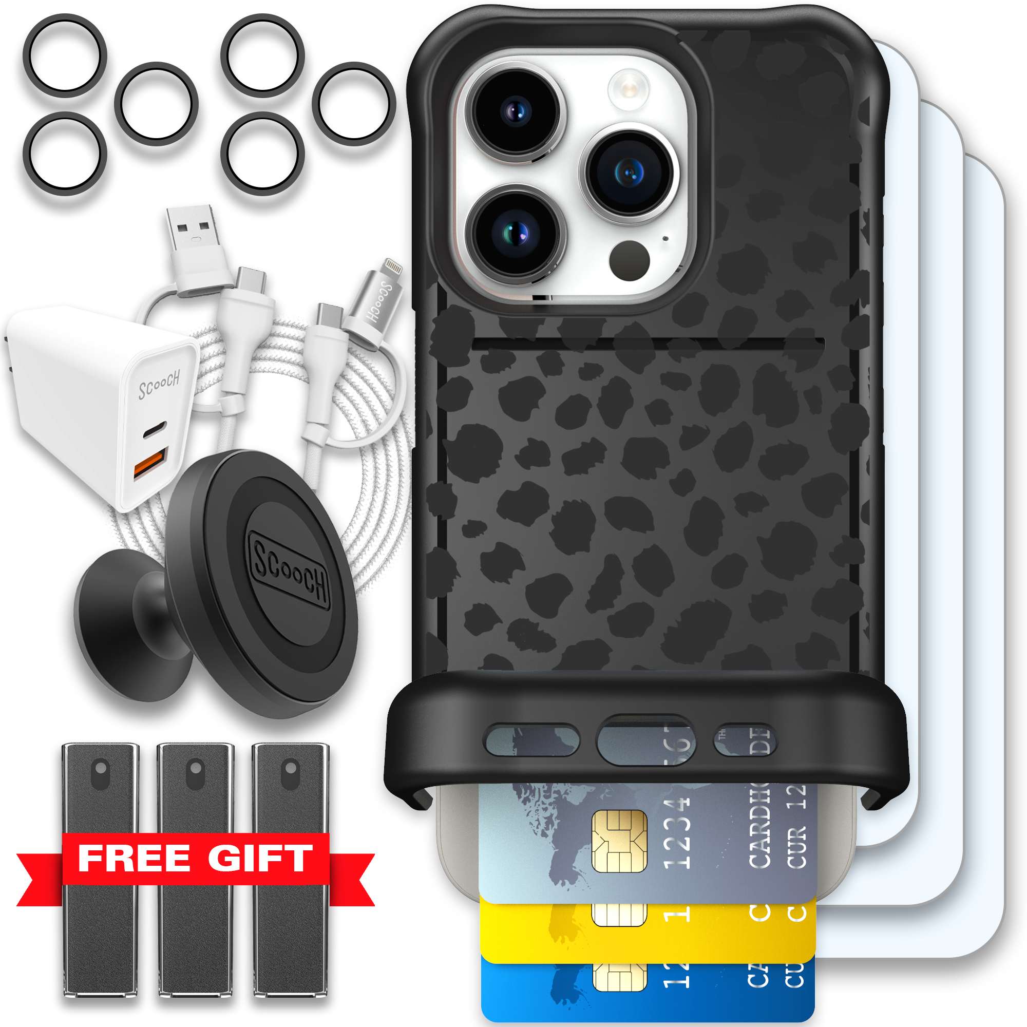 WMTE BLKLEOP iPhone 15 Pro Ultimate Bundle