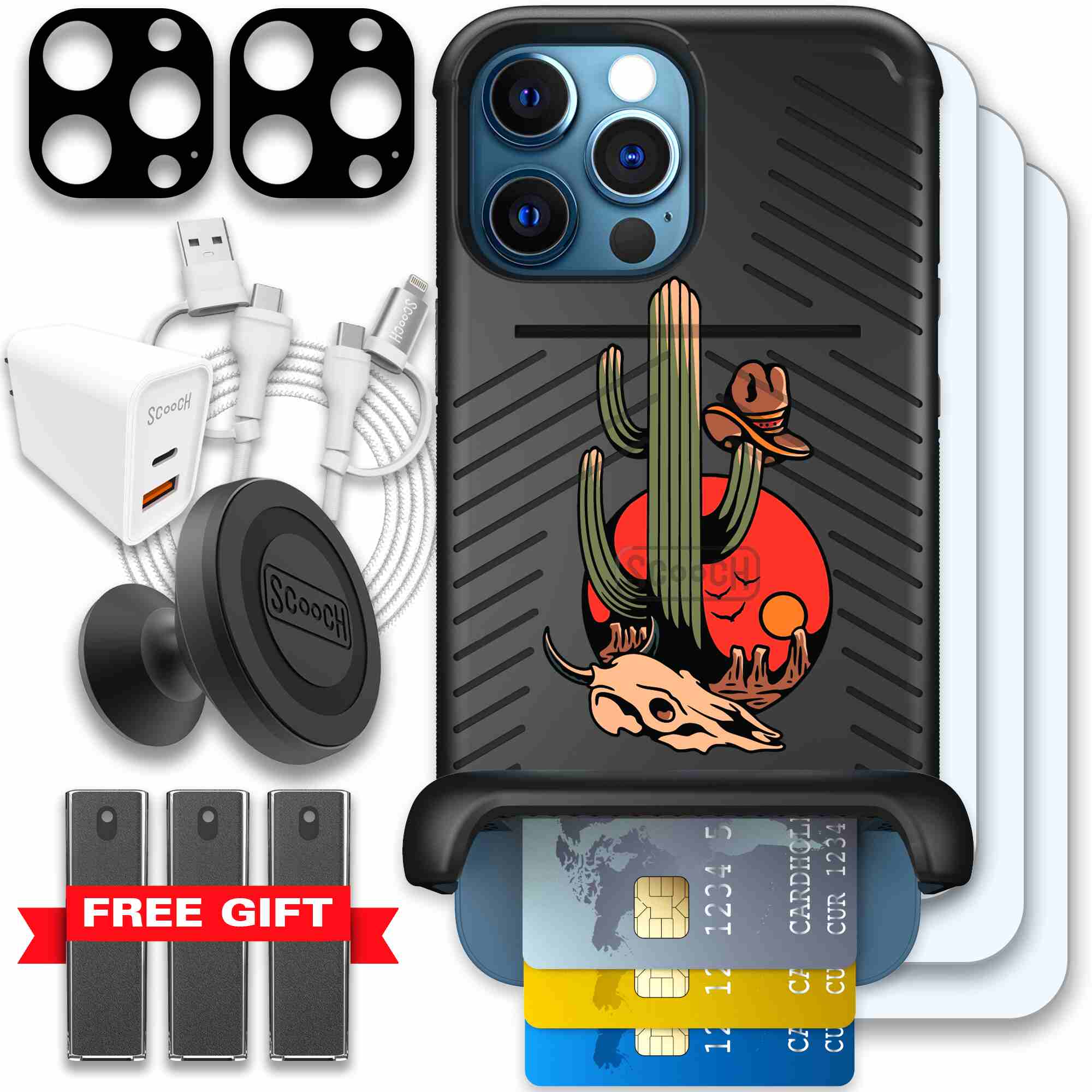 Cactus Flash | website | iPhone 12 Pro Max | Ultimate Bundle