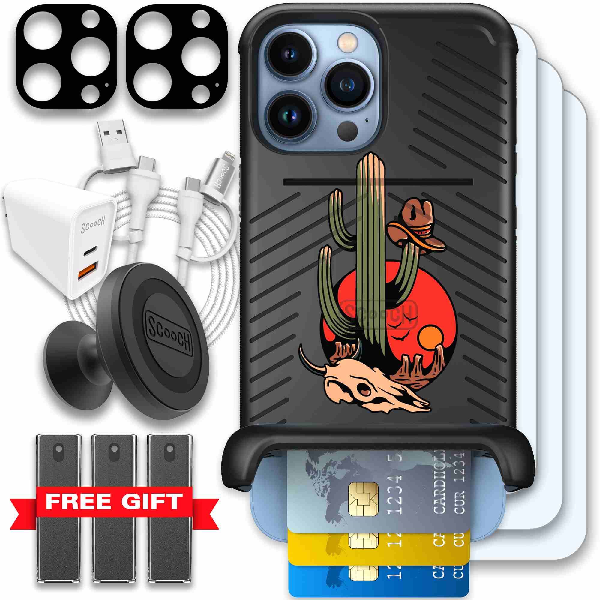 Cactus Flash | website | iPhone 13 Pro Max | Ultimate Bundle