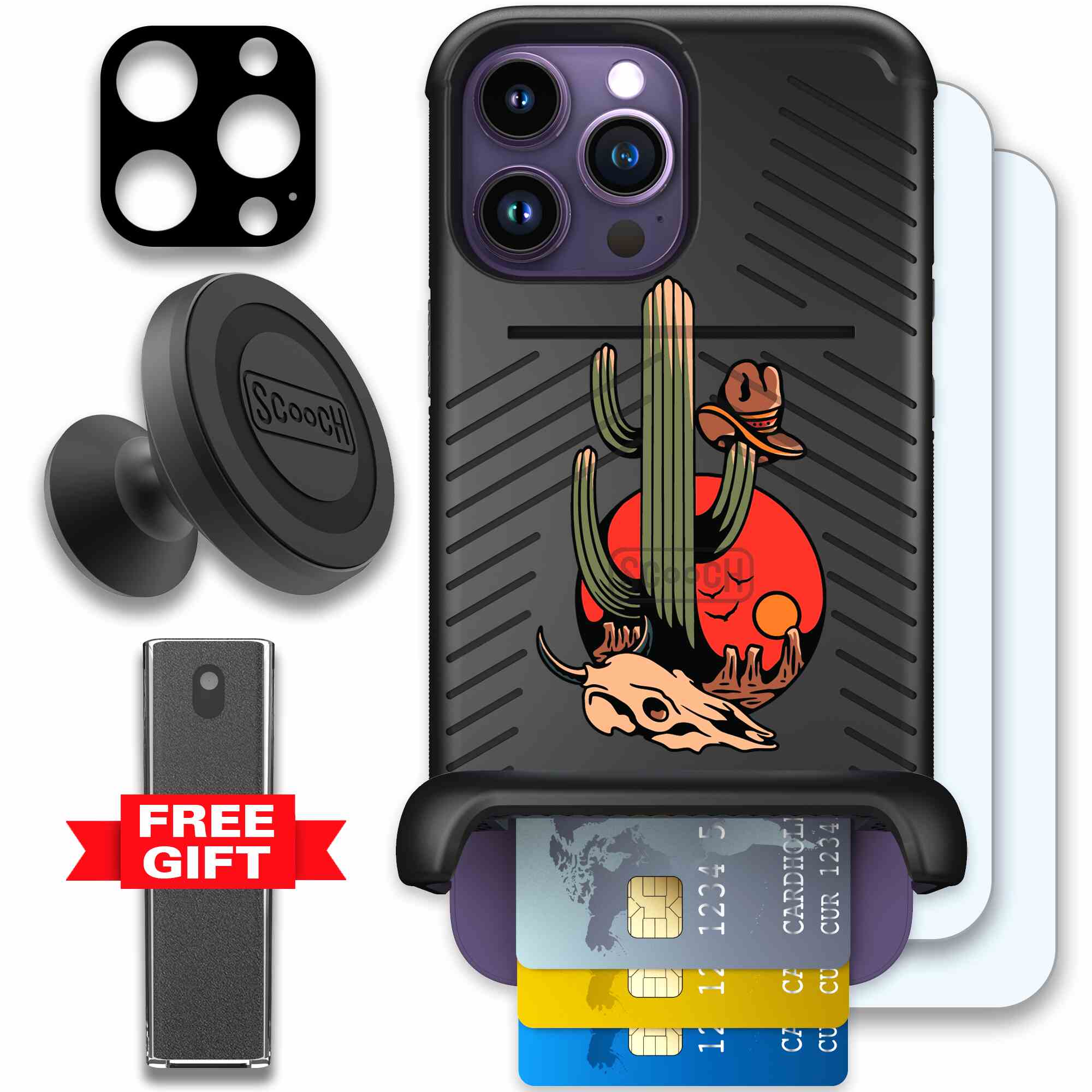 Cactus Flash | website | iPhone 14 Pro Max | Defender Bundle