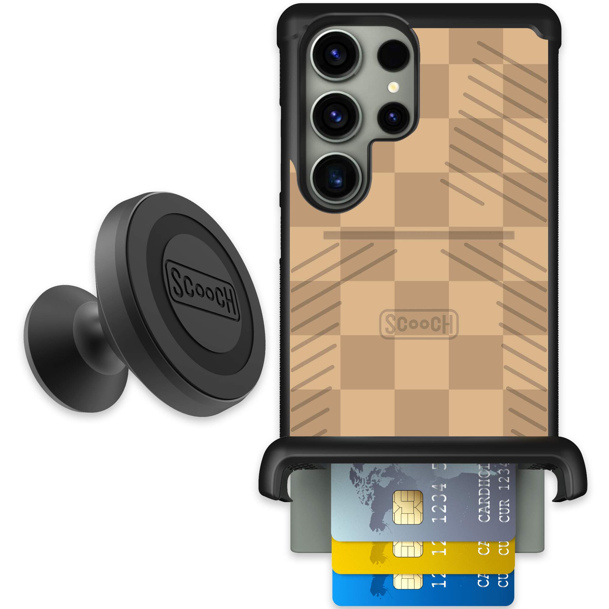 Checkered Beige | website | Galaxy S23 Ultra | Starter Bundle