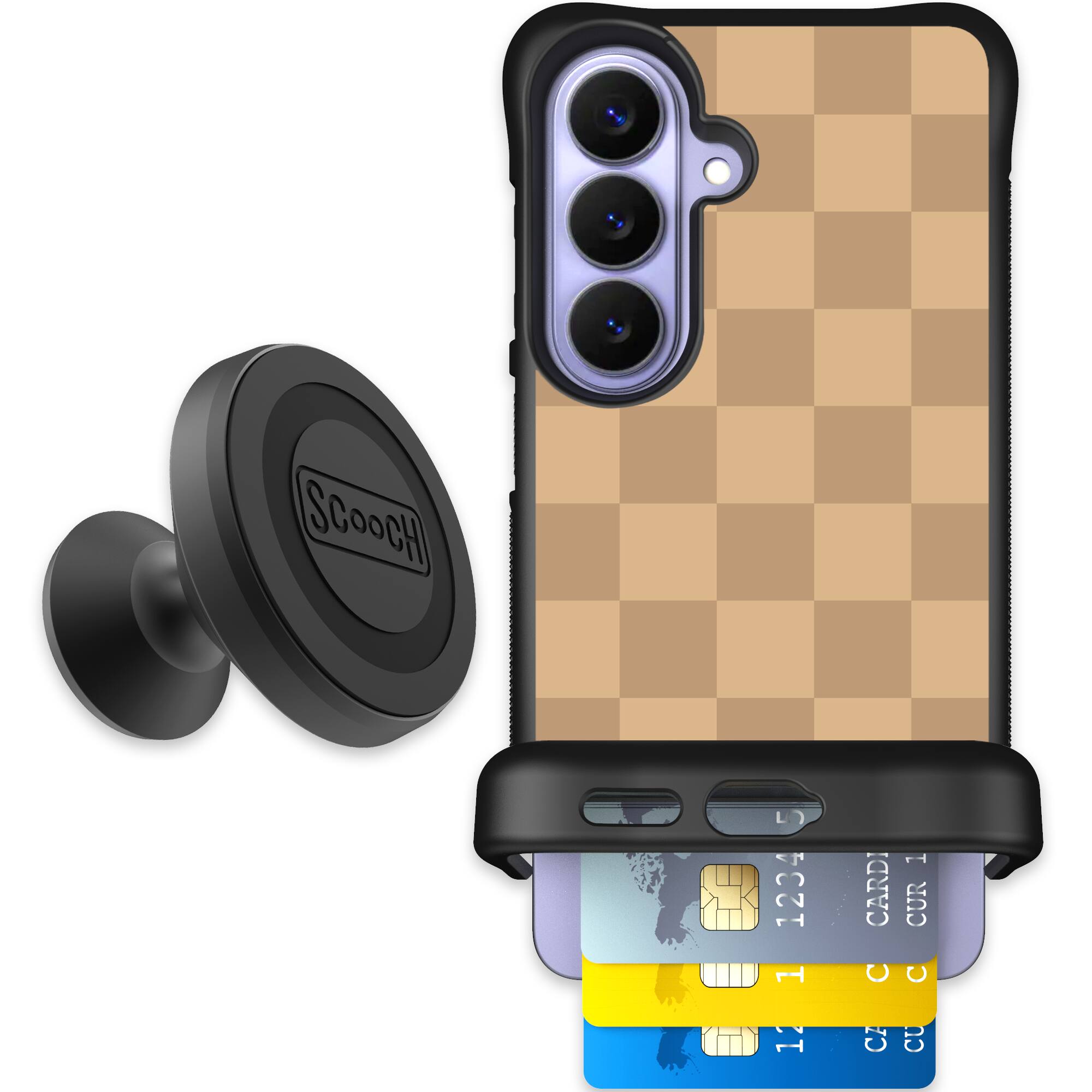 Checkered Beige | website | Galaxy S26 | Starter Bundle
