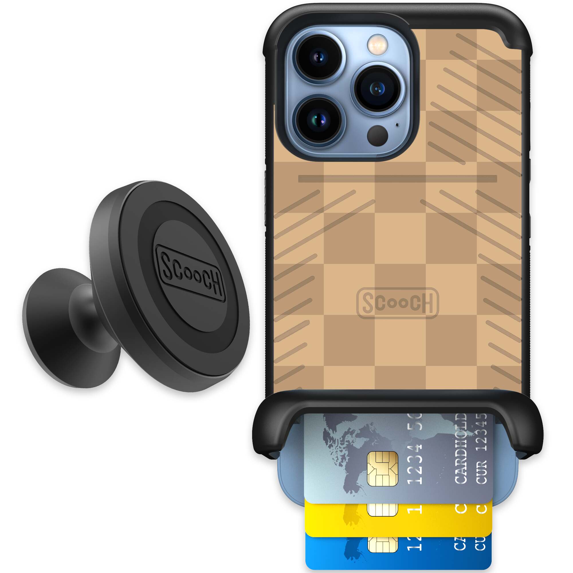 Checkered Beige | website | iPhone 13 Pro | Starter Bundle