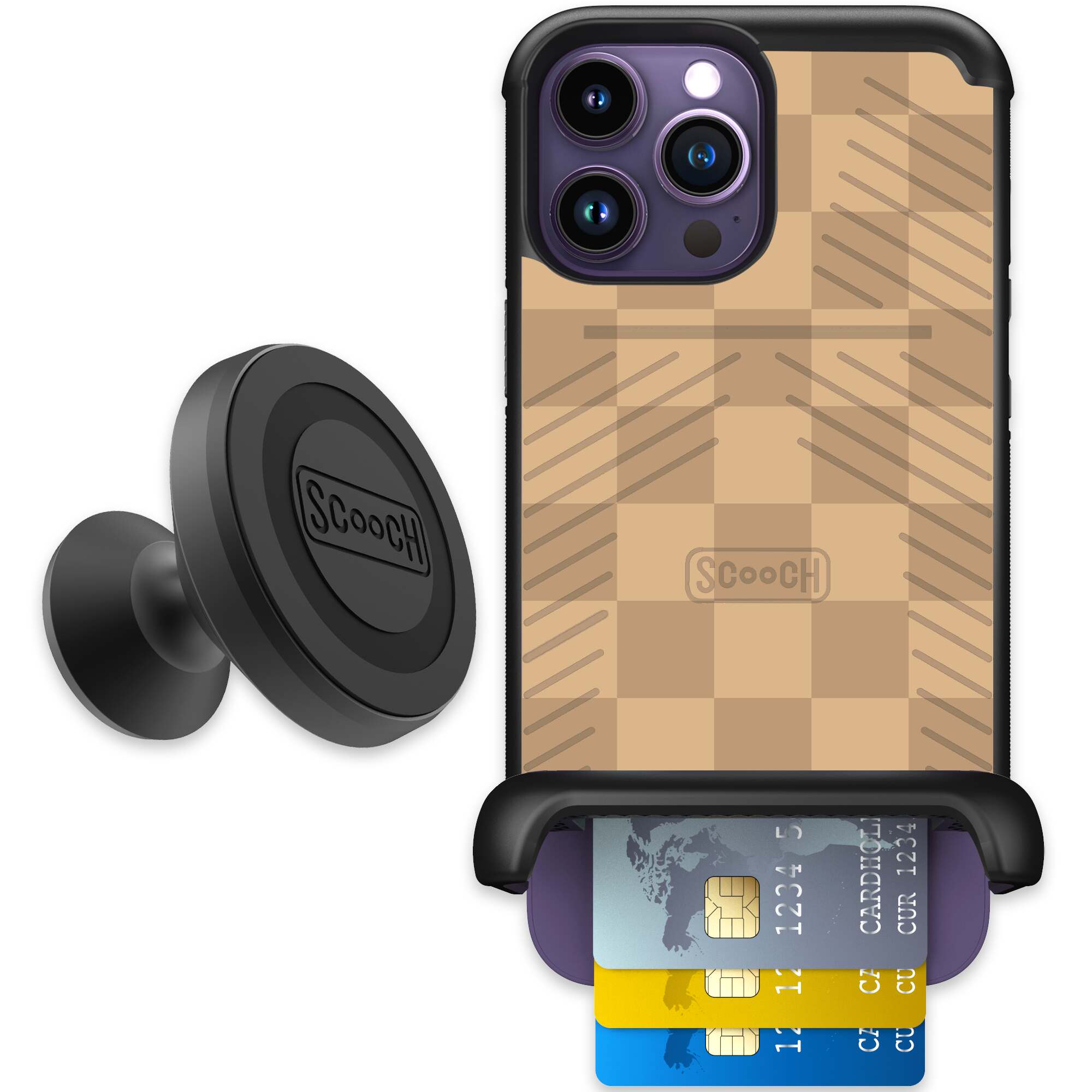 Checkered Beige | website | iPhone 14 Pro Max | Starter Bundle