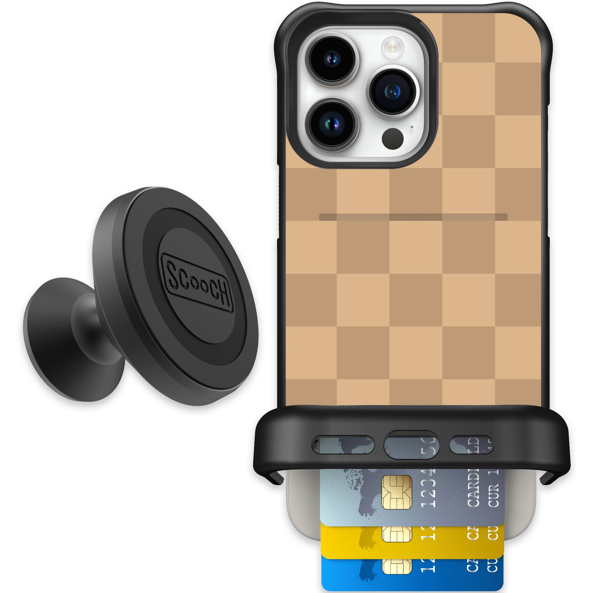 Checkered Beige | website | iPhone 15 Pro Max | Starter Bundle