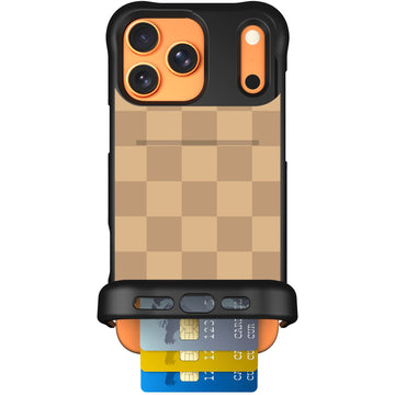 Wingmate in Checkered Beige